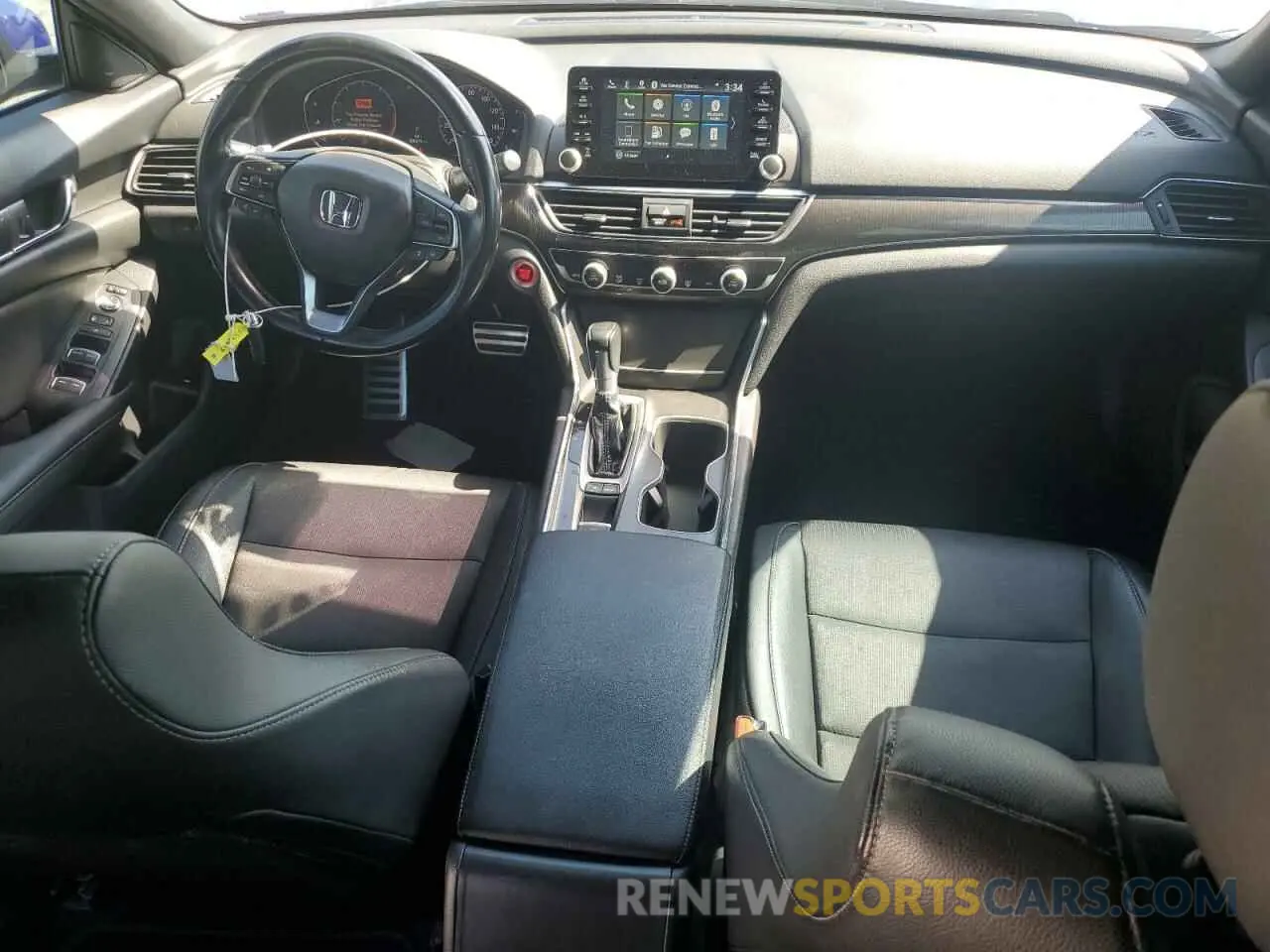 8 fotografías del automóvil dañado 1HGCV1F30LA087999 HONDA ACCORD 2020