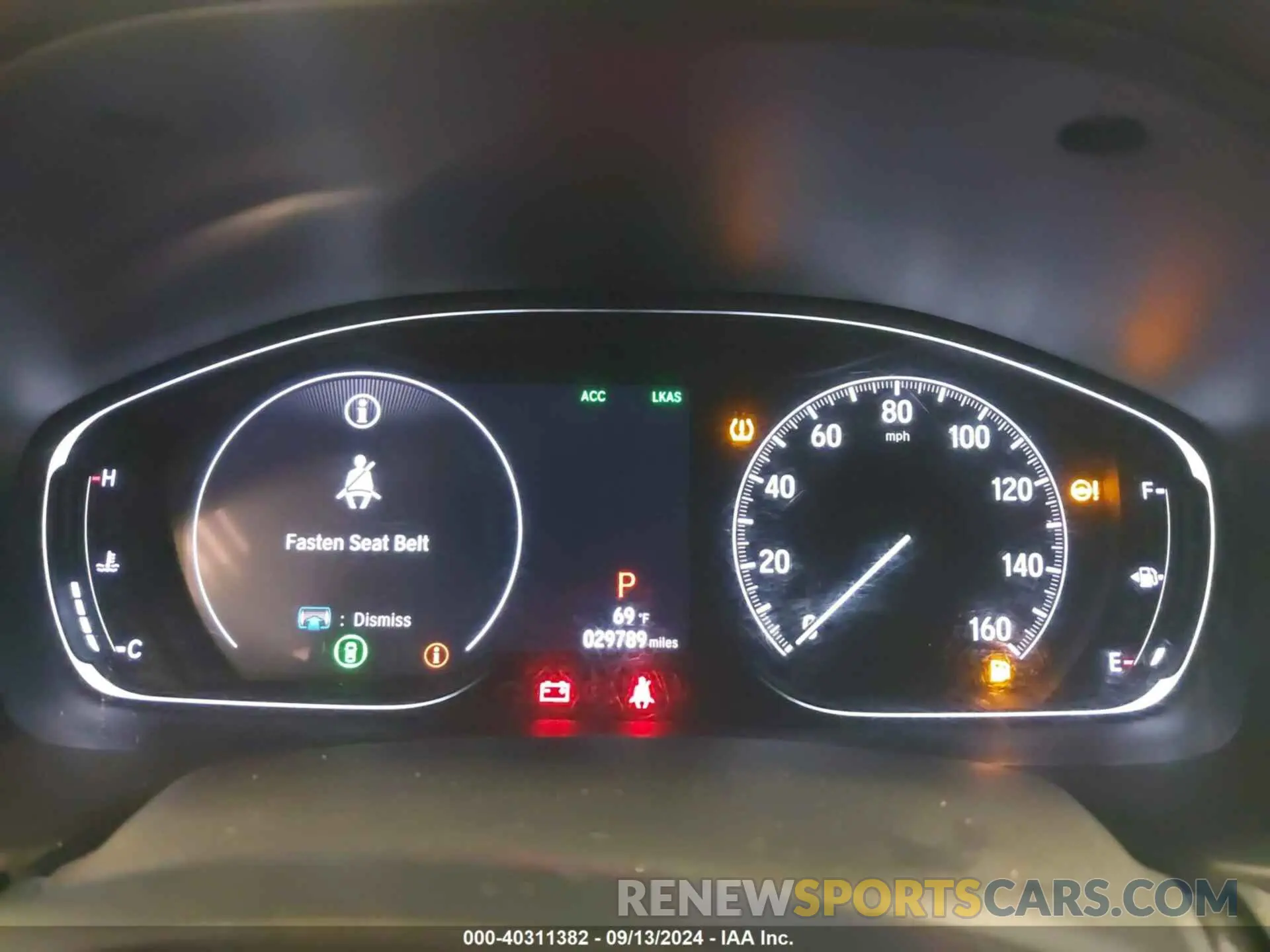 16 fotografías del automóvil dañado 1HGCV1F30LA106602 HONDA ACCORD 2020