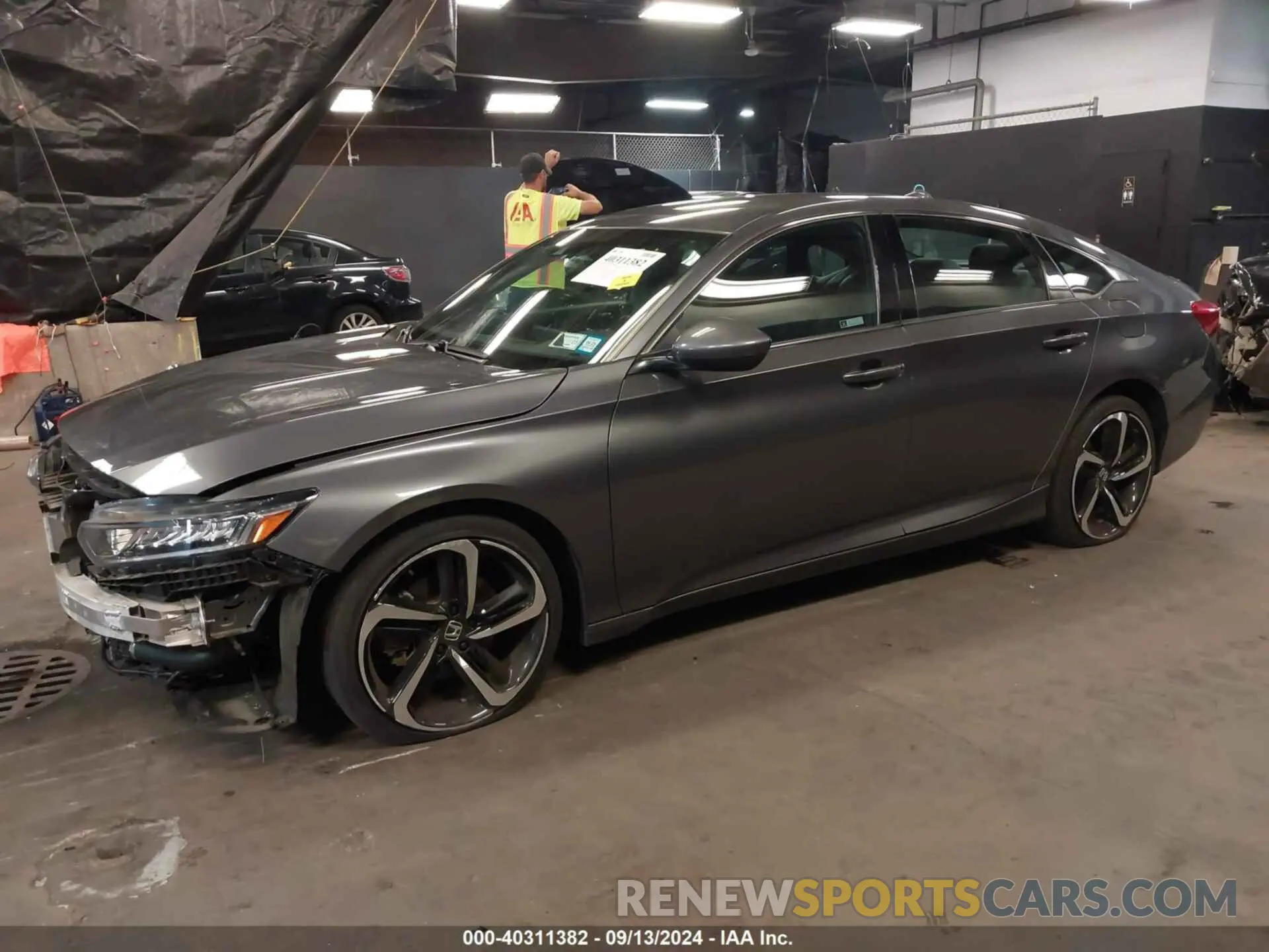 2 fotografías del automóvil dañado 1HGCV1F30LA106602 HONDA ACCORD 2020