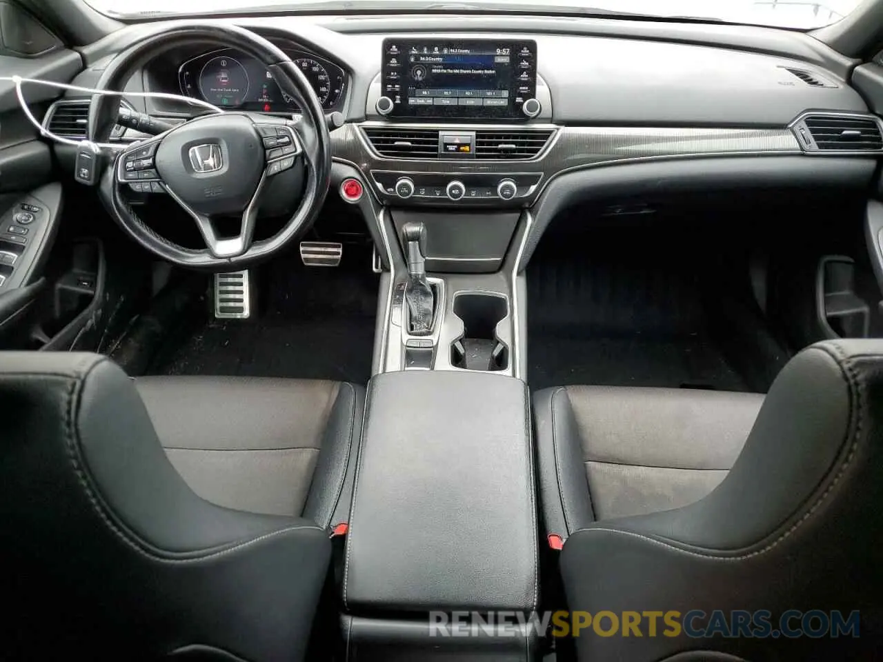 8 fotografías del automóvil dañado 1HGCV1F30LA119494 HONDA ACCORD 2020