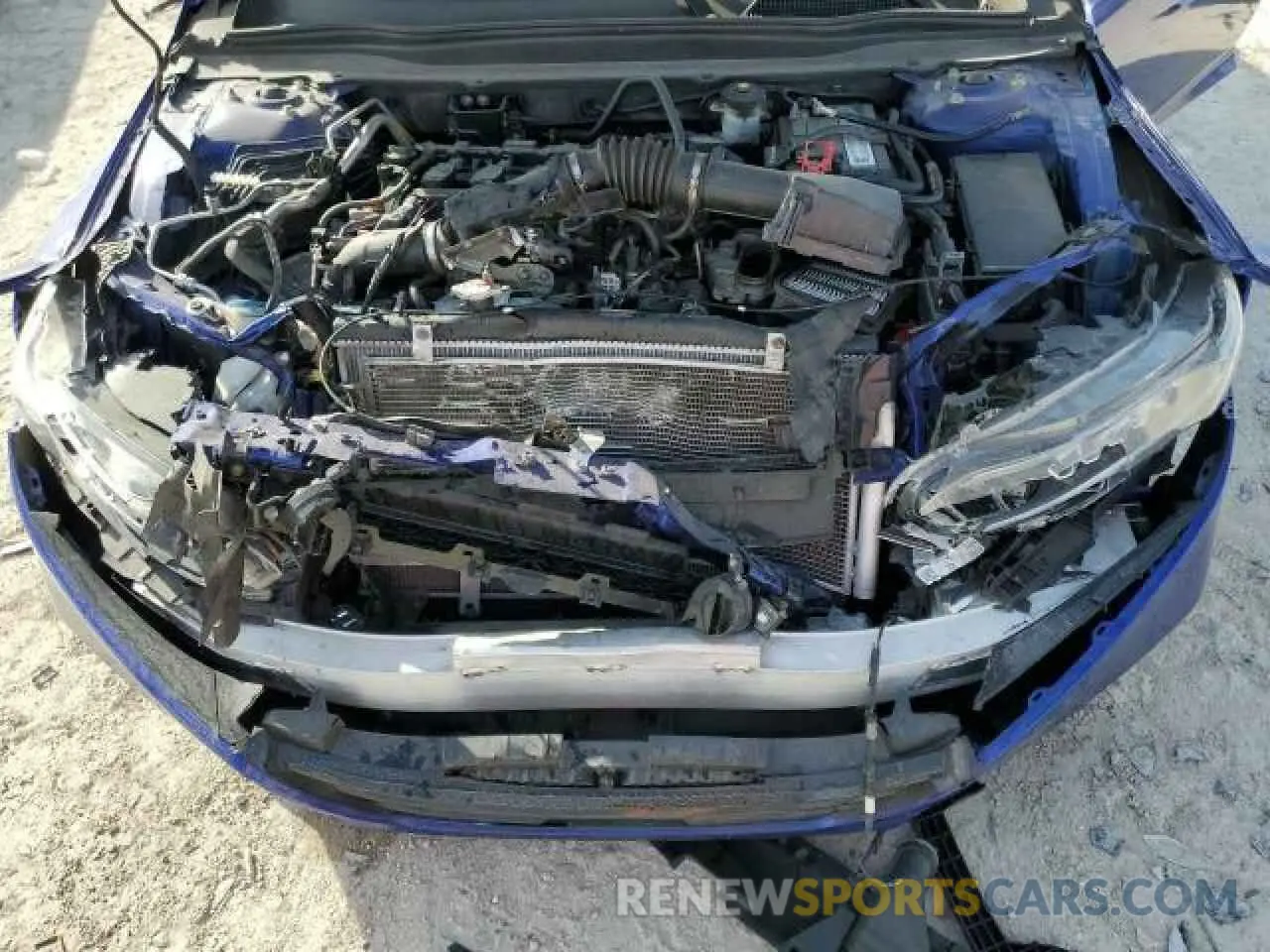 11 fotografías del automóvil dañado 1HGCV1F30LA123805 HONDA ACCORD 2020