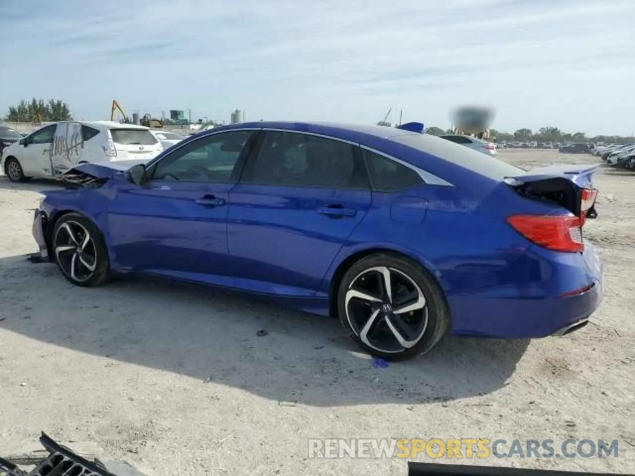 2 fotografías del automóvil dañado 1HGCV1F30LA123805 HONDA ACCORD 2020