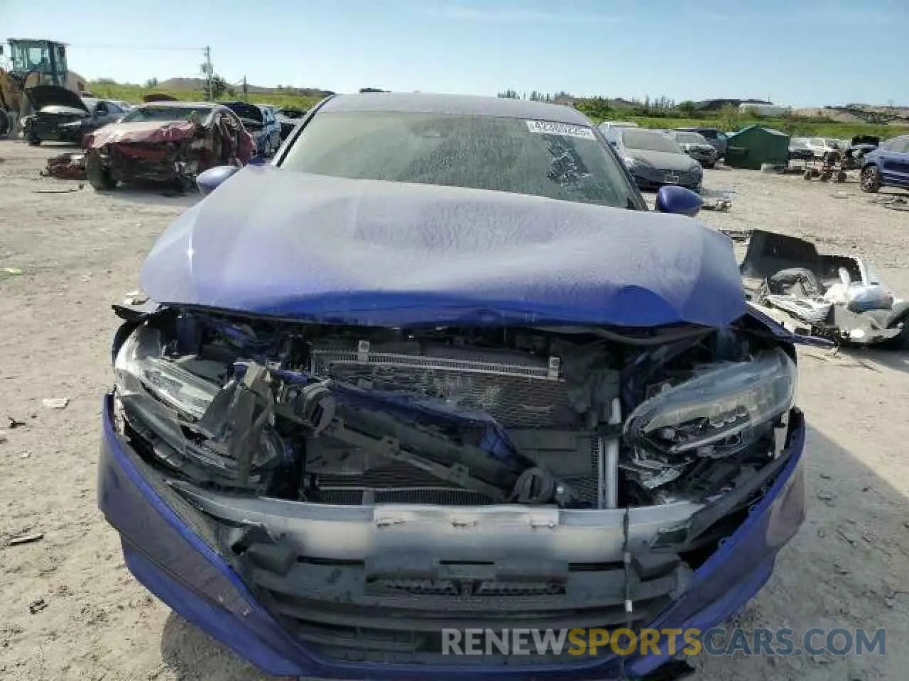 5 fotografías del automóvil dañado 1HGCV1F30LA123805 HONDA ACCORD 2020