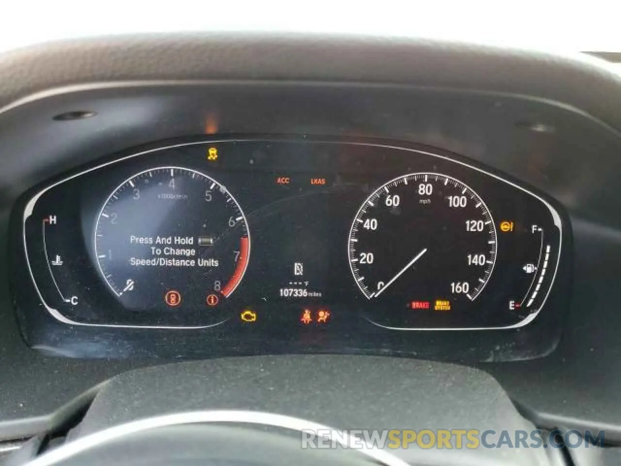 9 fotografías del automóvil dañado 1HGCV1F30LA123805 HONDA ACCORD 2020