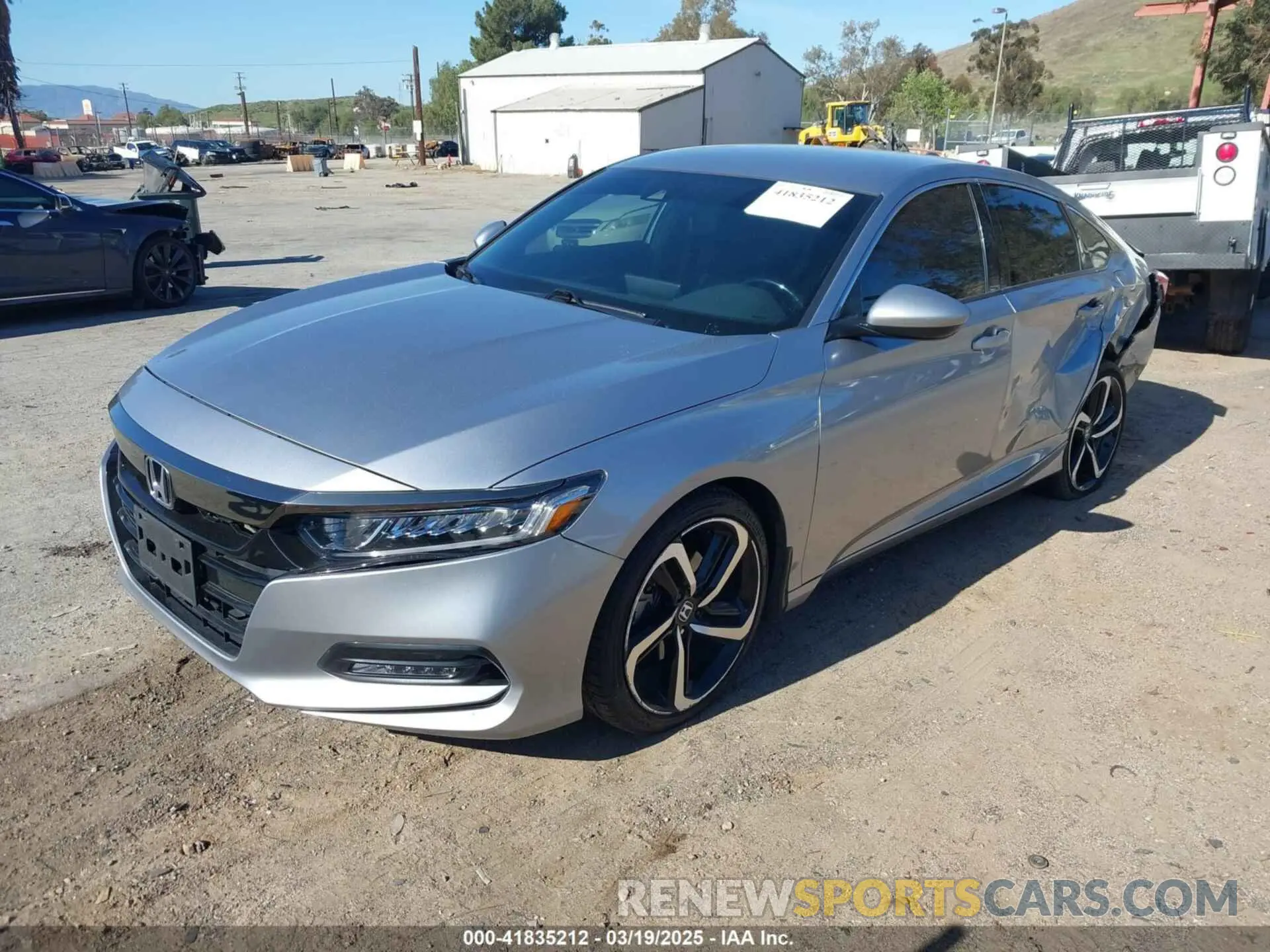 2 fotografías del automóvil dañado 1HGCV1F30LA143049 HONDA ACCORD 2020
