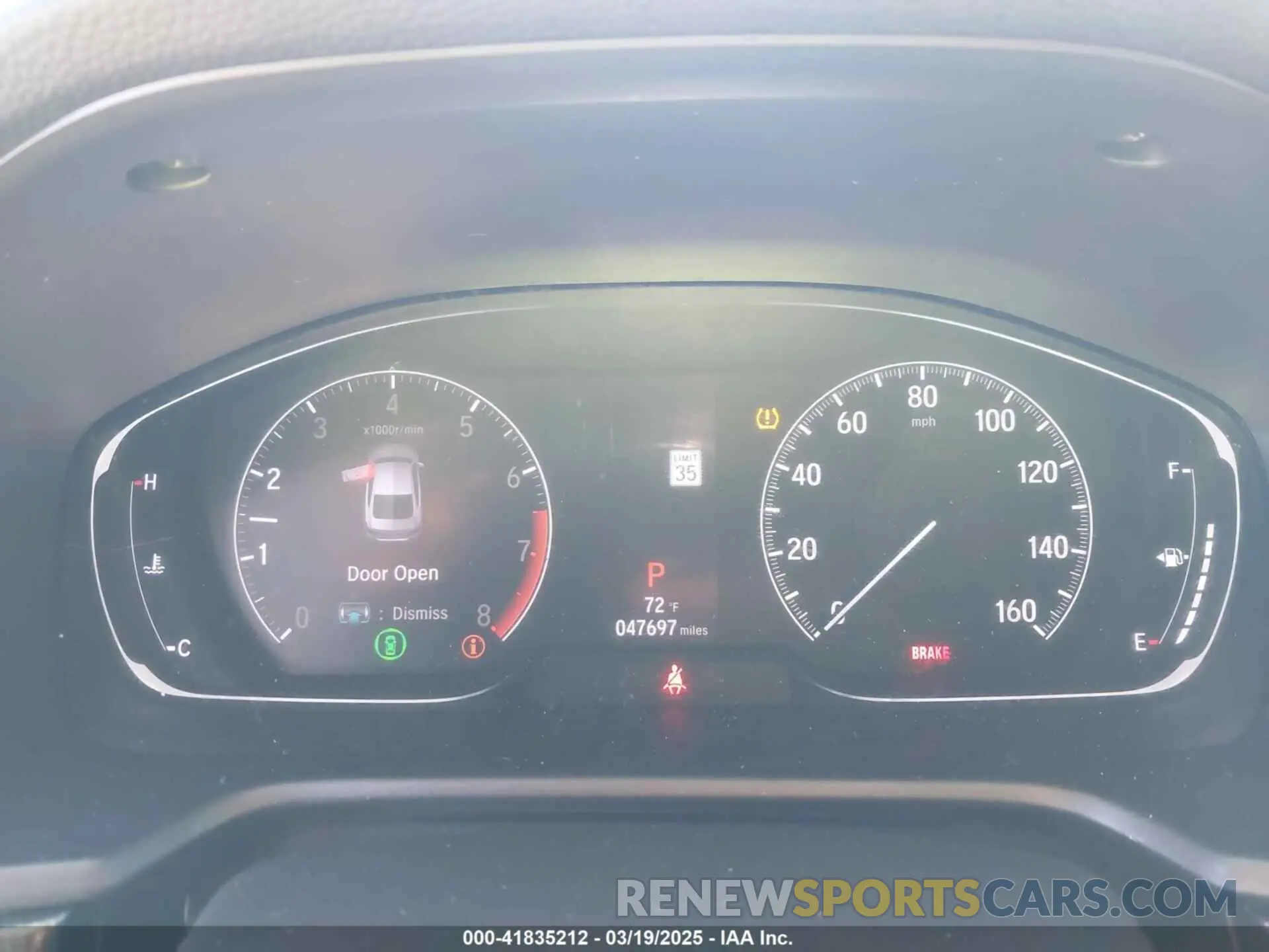 7 fotografías del automóvil dañado 1HGCV1F30LA143049 HONDA ACCORD 2020