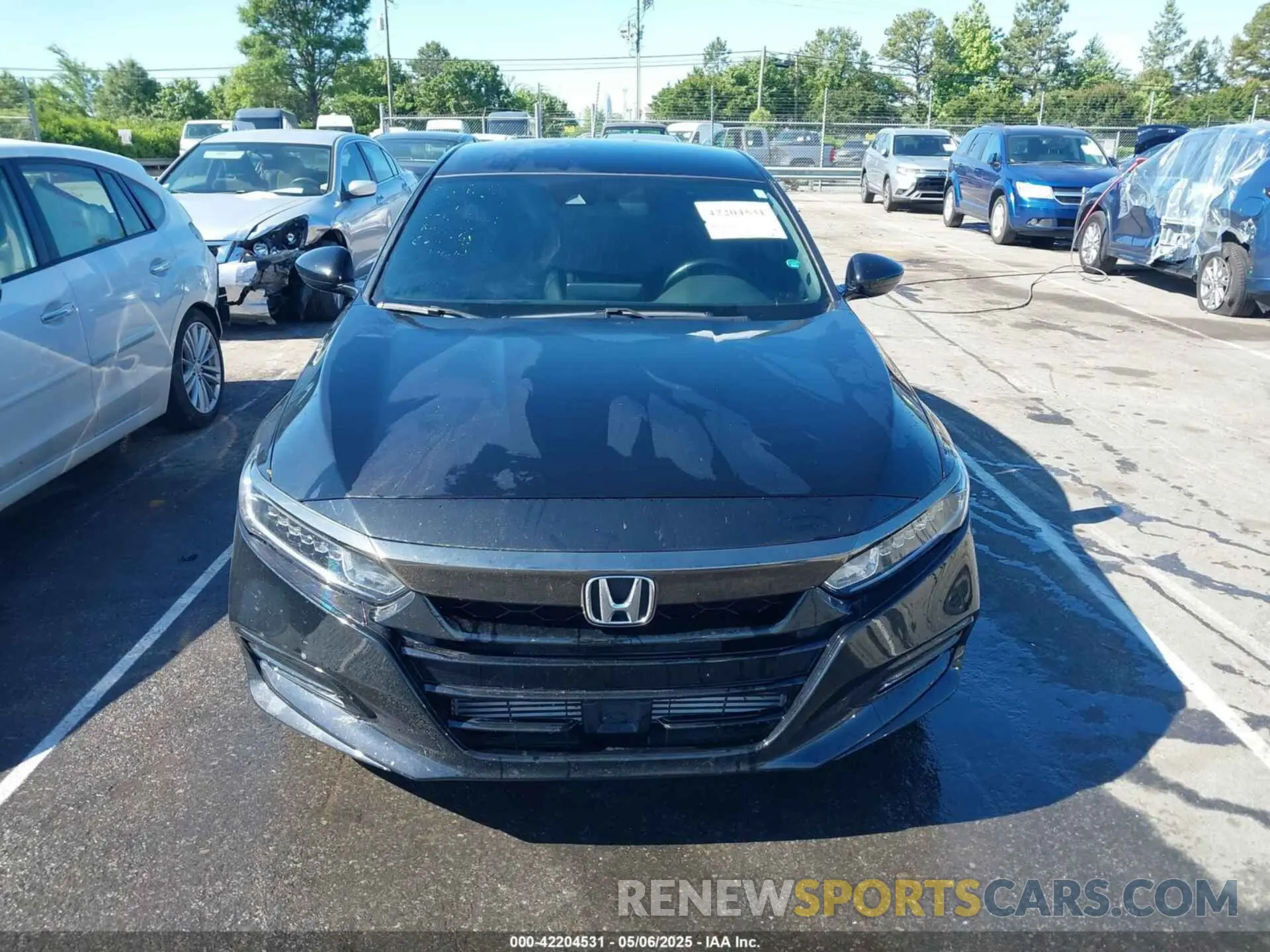 11 fotografías del automóvil dañado 1HGCV1F30LA156402 HONDA ACCORD 2020
