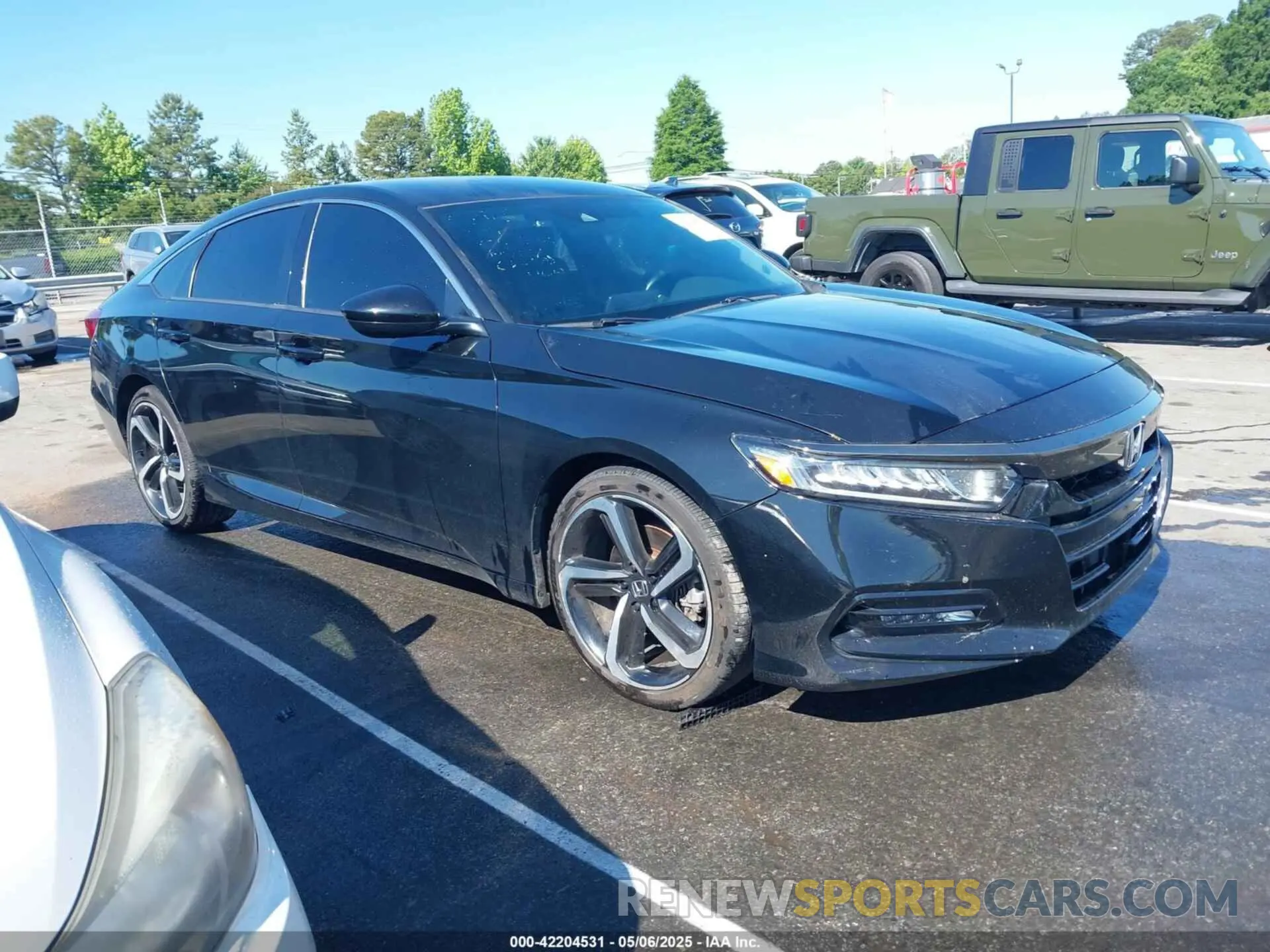 12 fotografías del automóvil dañado 1HGCV1F30LA156402 HONDA ACCORD 2020