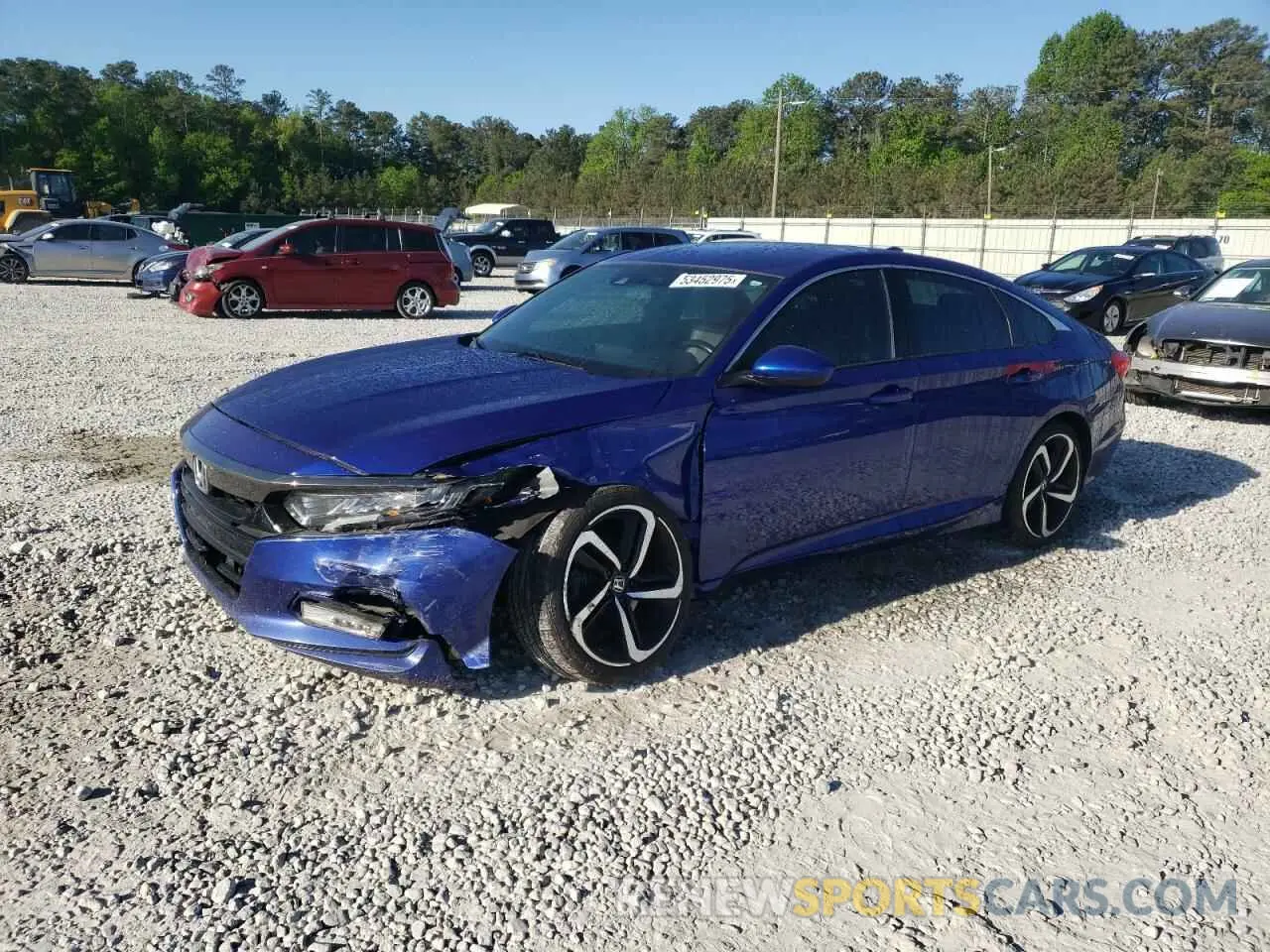 1 fotografías del automóvil dañado 1HGCV1F31LA015788 HONDA ACCORD 2020