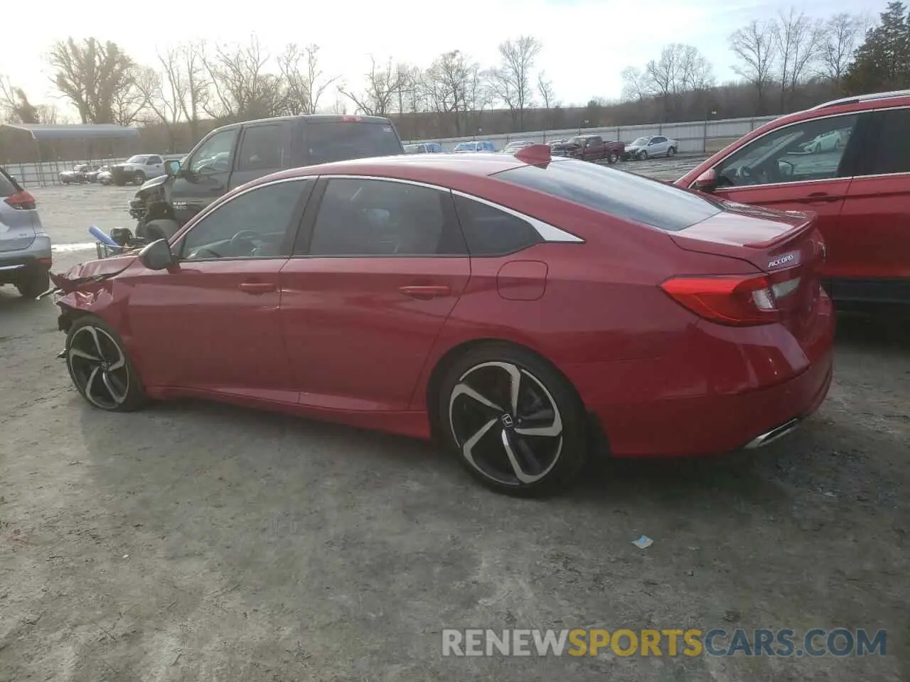 2 fotografías del automóvil dañado 1HGCV1F31LA021462 HONDA ACCORD 2020