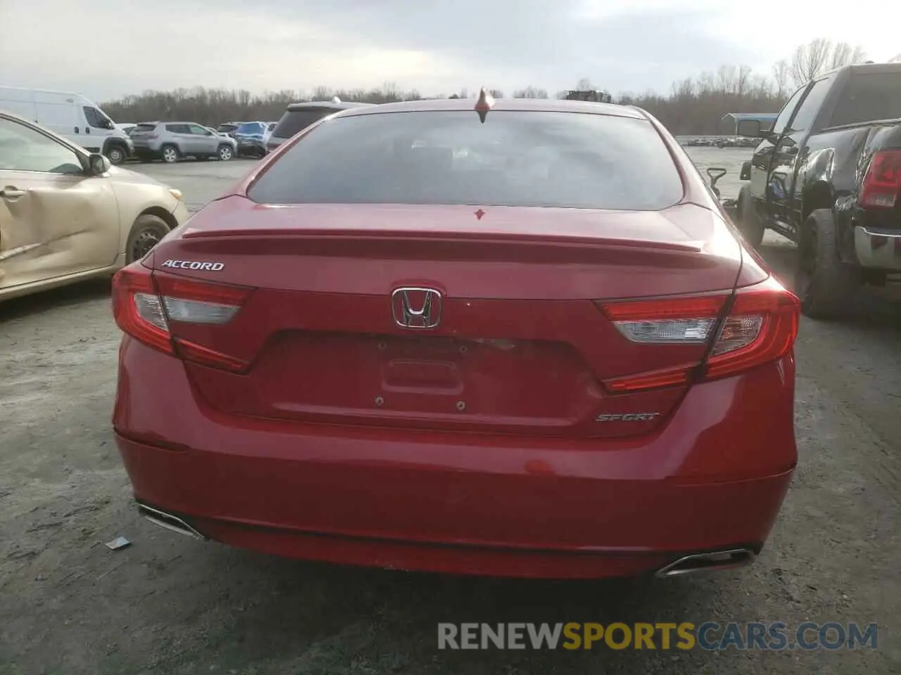 6 fotografías del automóvil dañado 1HGCV1F31LA021462 HONDA ACCORD 2020