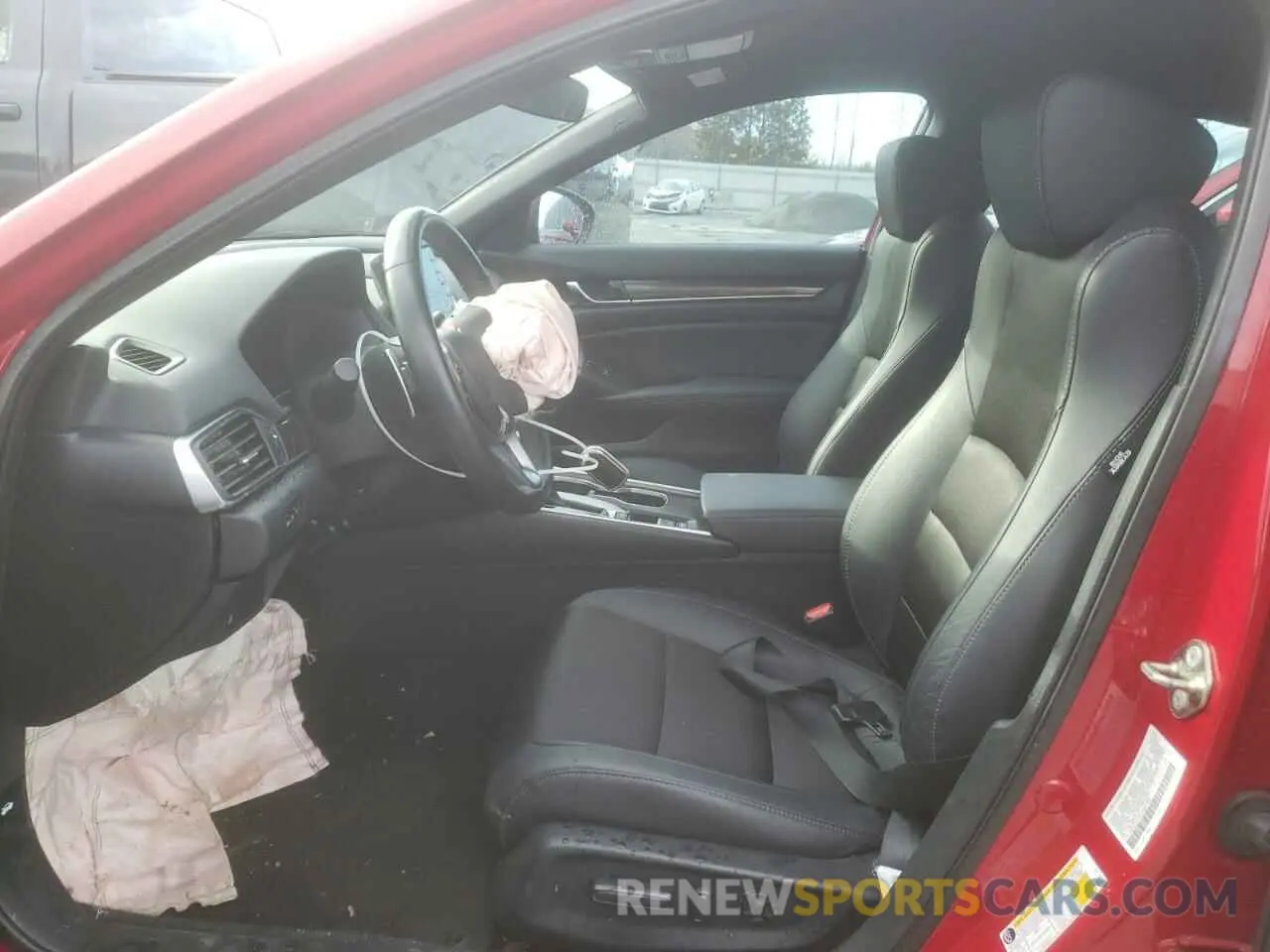 7 fotografías del automóvil dañado 1HGCV1F31LA021462 HONDA ACCORD 2020