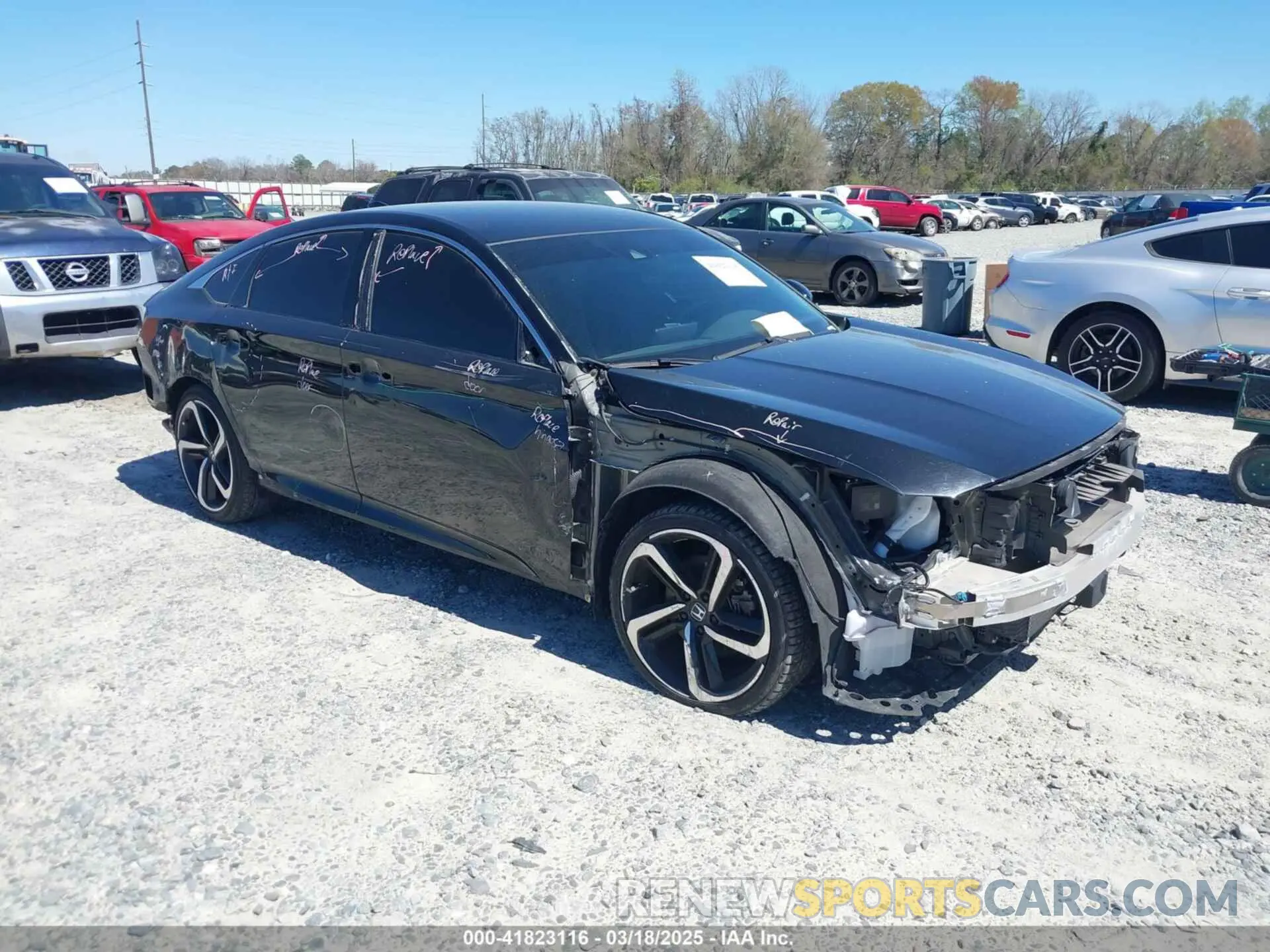 1 fotografías del automóvil dañado 1HGCV1F31LA024359 HONDA ACCORD 2020