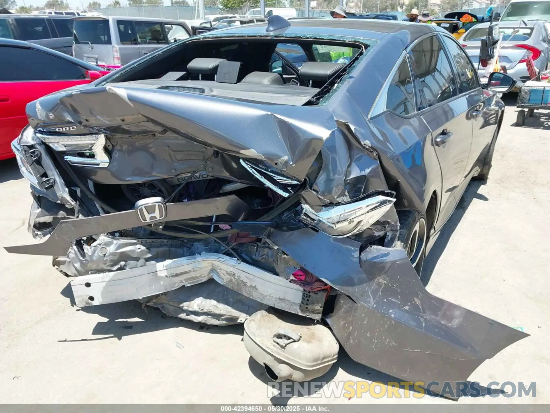 6 fotografías del automóvil dañado 1HGCV1F31LA035801 HONDA ACCORD 2020