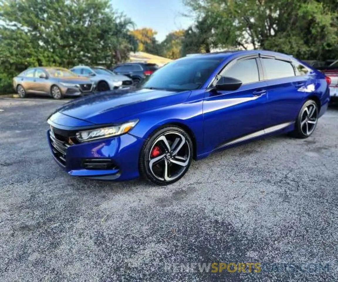 2 fotografías del automóvil dañado 1HGCV1F31LA082553 HONDA ACCORD 2020