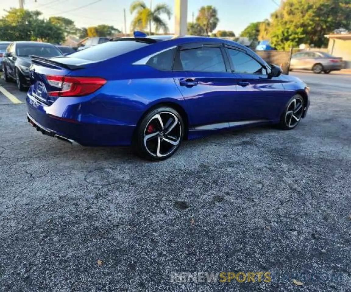 4 fotografías del automóvil dañado 1HGCV1F31LA082553 HONDA ACCORD 2020