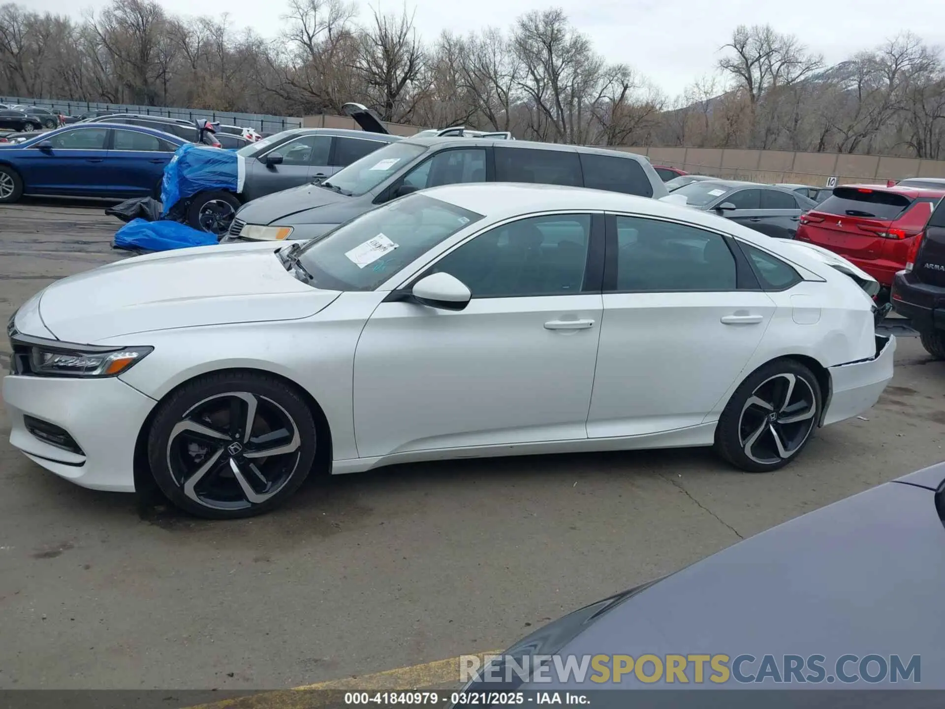 14 fotografías del automóvil dañado 1HGCV1F31LA117401 HONDA ACCORD 2020