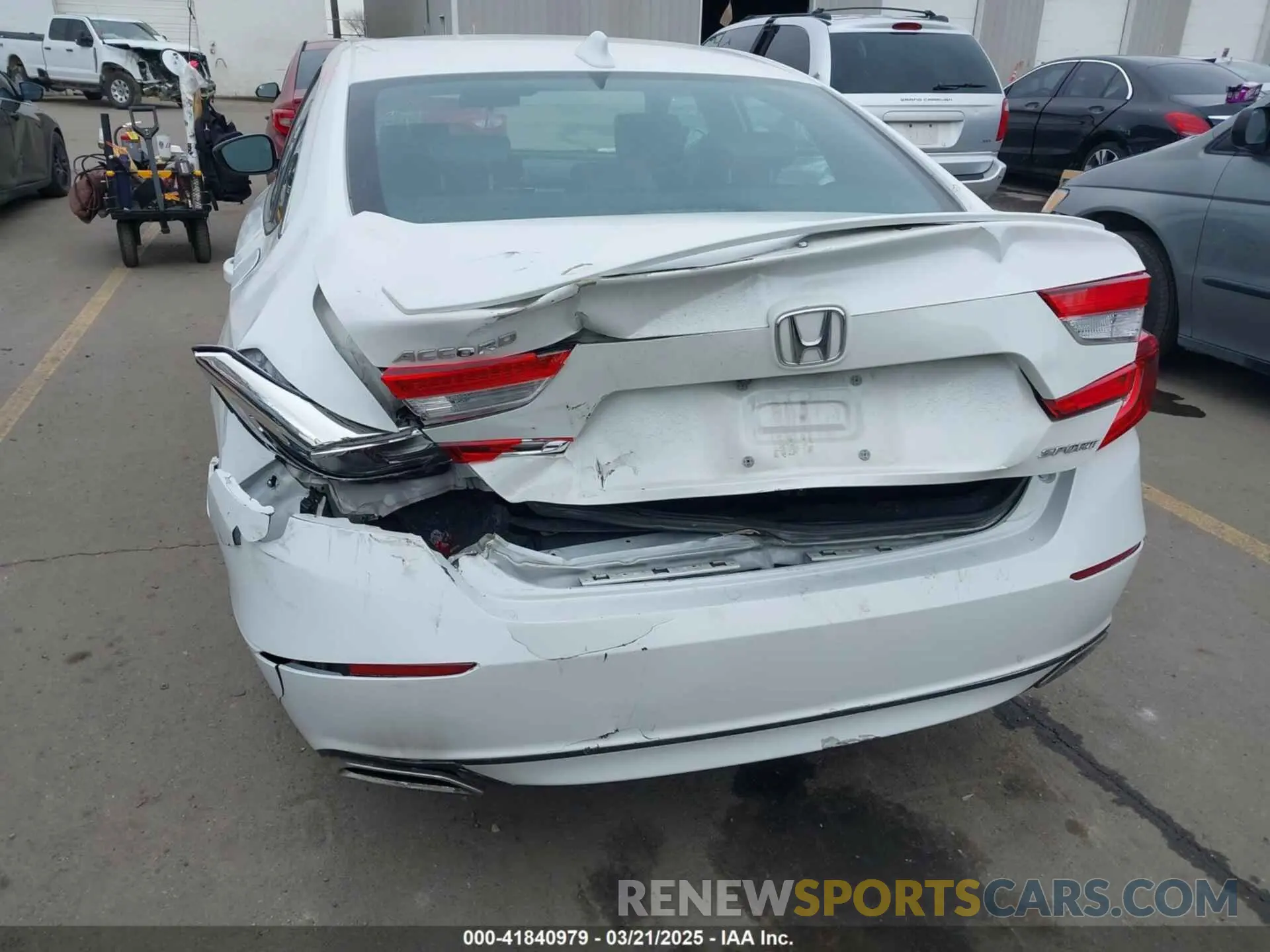 6 fotografías del automóvil dañado 1HGCV1F31LA117401 HONDA ACCORD 2020