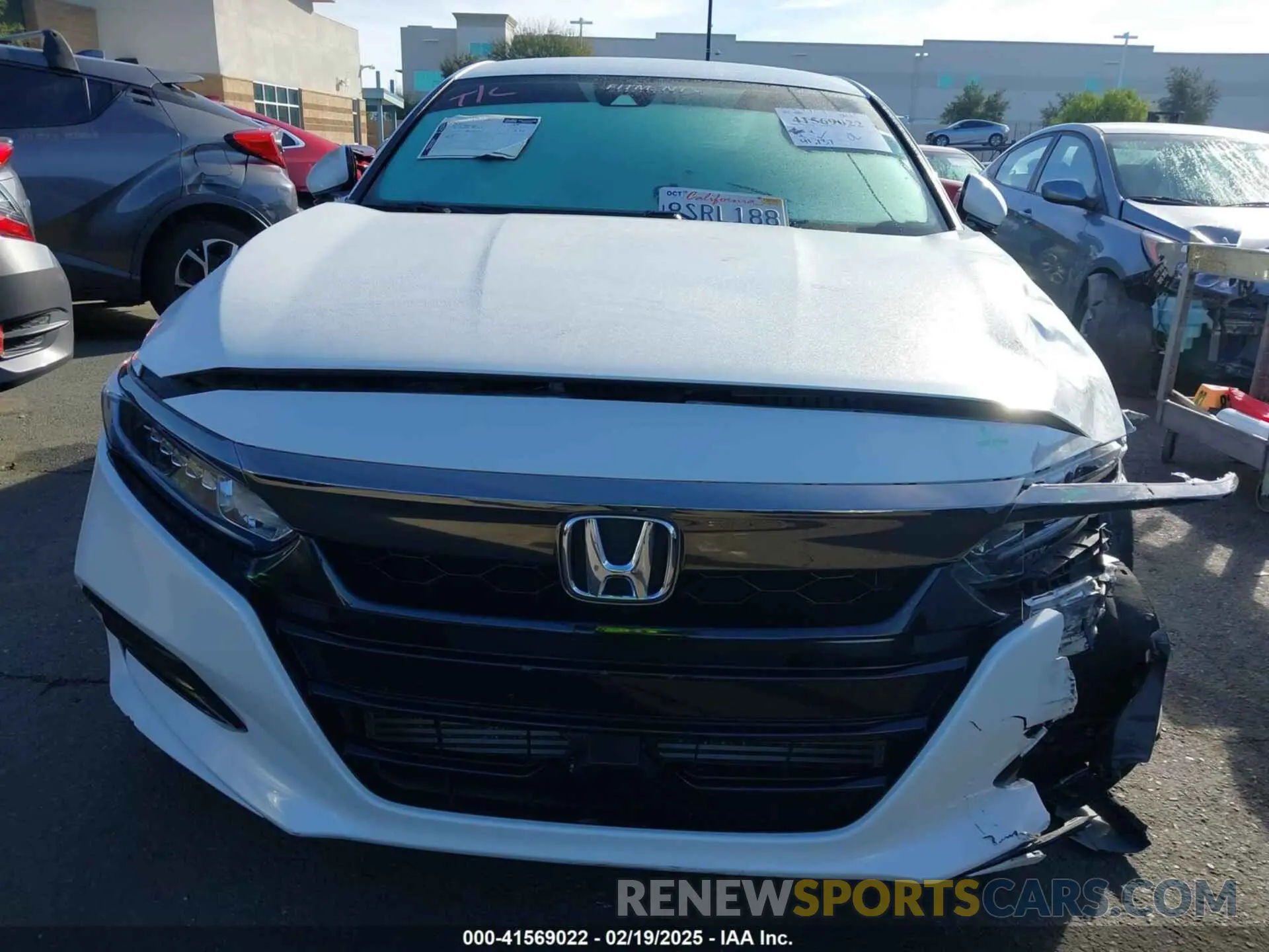 12 fotografías del automóvil dañado 1HGCV1F31LA131508 HONDA ACCORD 2020
