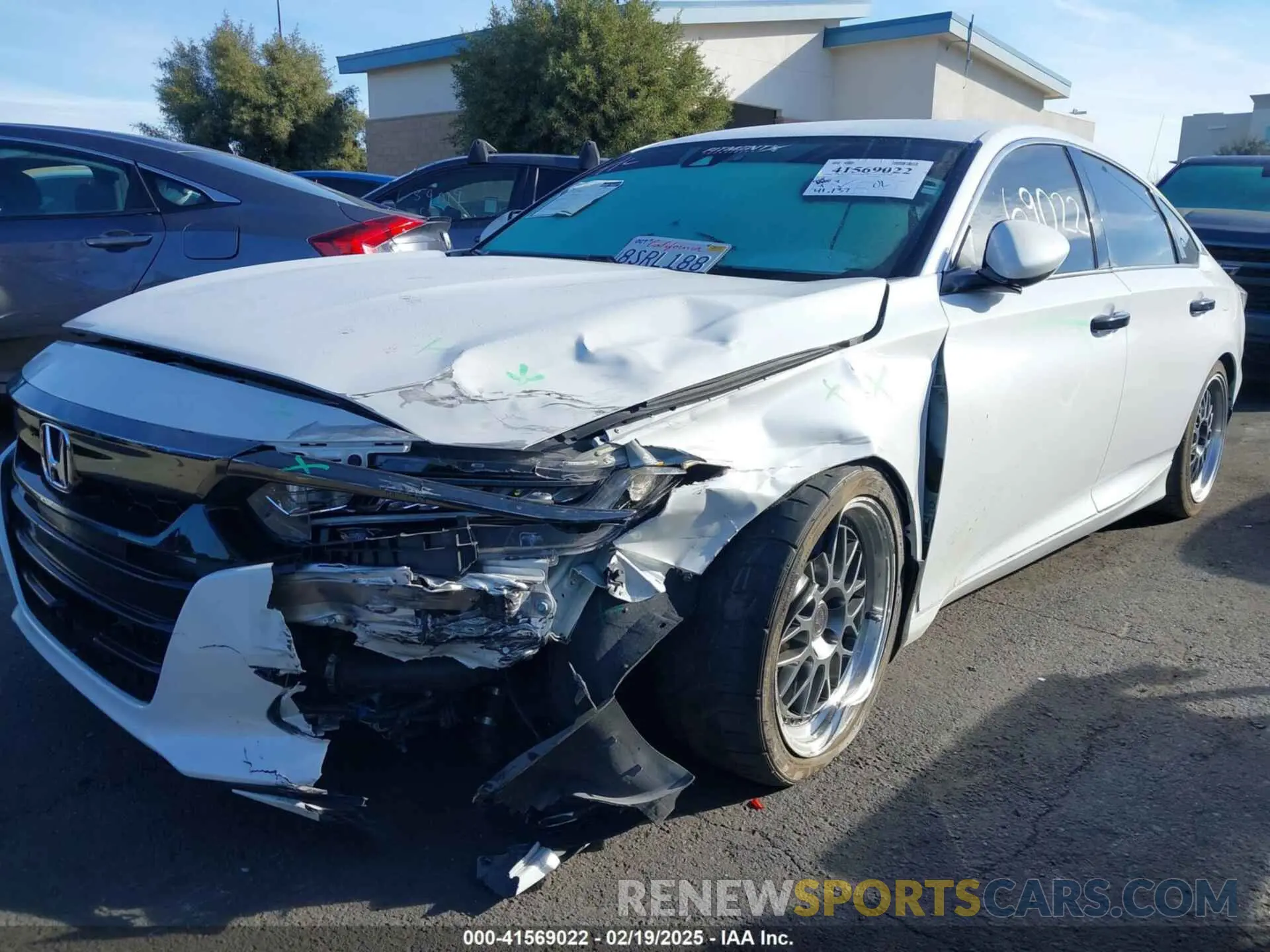 2 fotografías del automóvil dañado 1HGCV1F31LA131508 HONDA ACCORD 2020