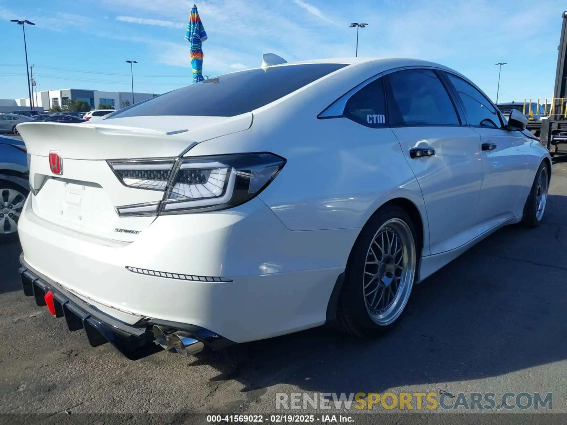 4 fotografías del automóvil dañado 1HGCV1F31LA131508 HONDA ACCORD 2020