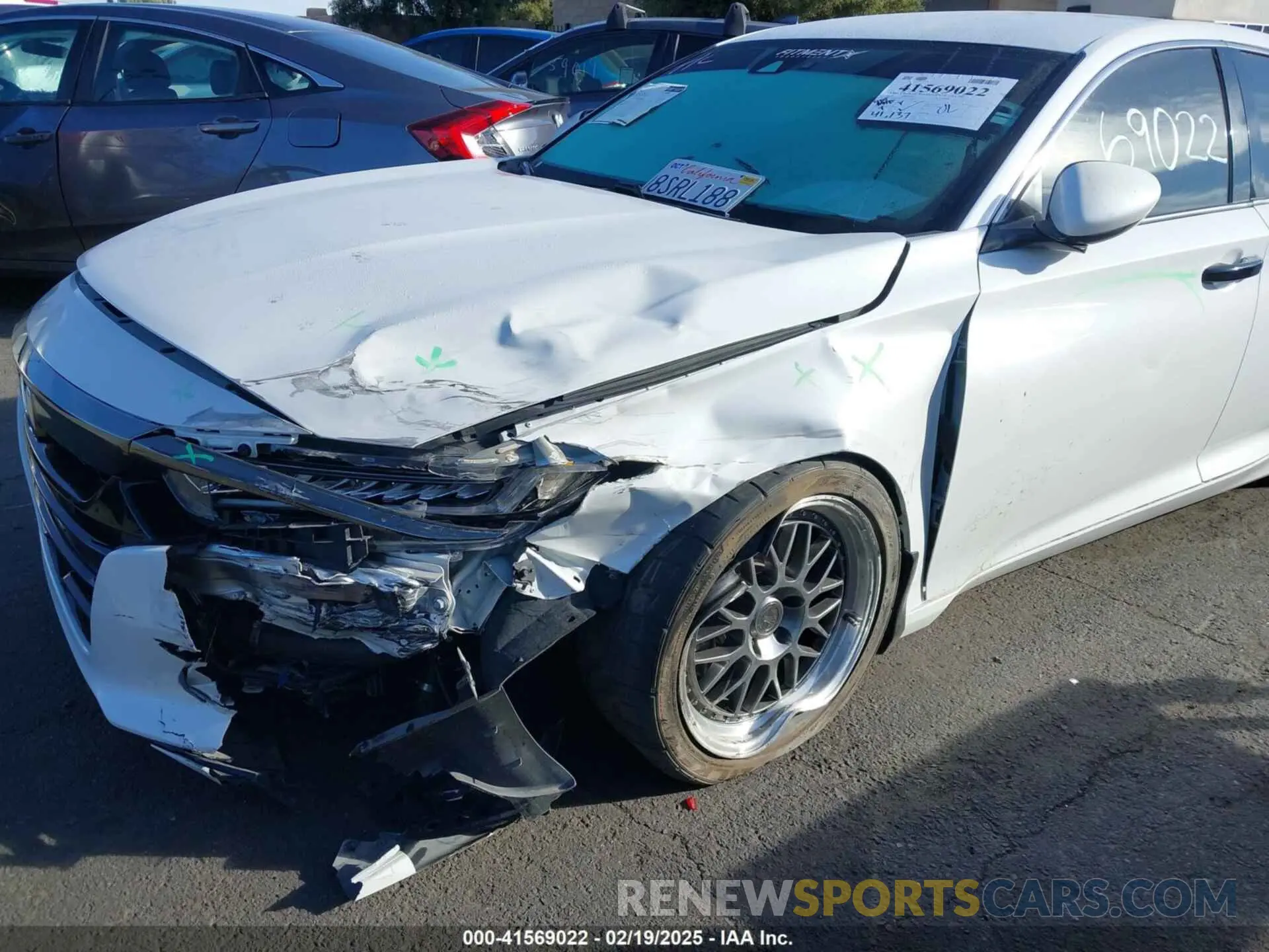 6 fotografías del automóvil dañado 1HGCV1F31LA131508 HONDA ACCORD 2020