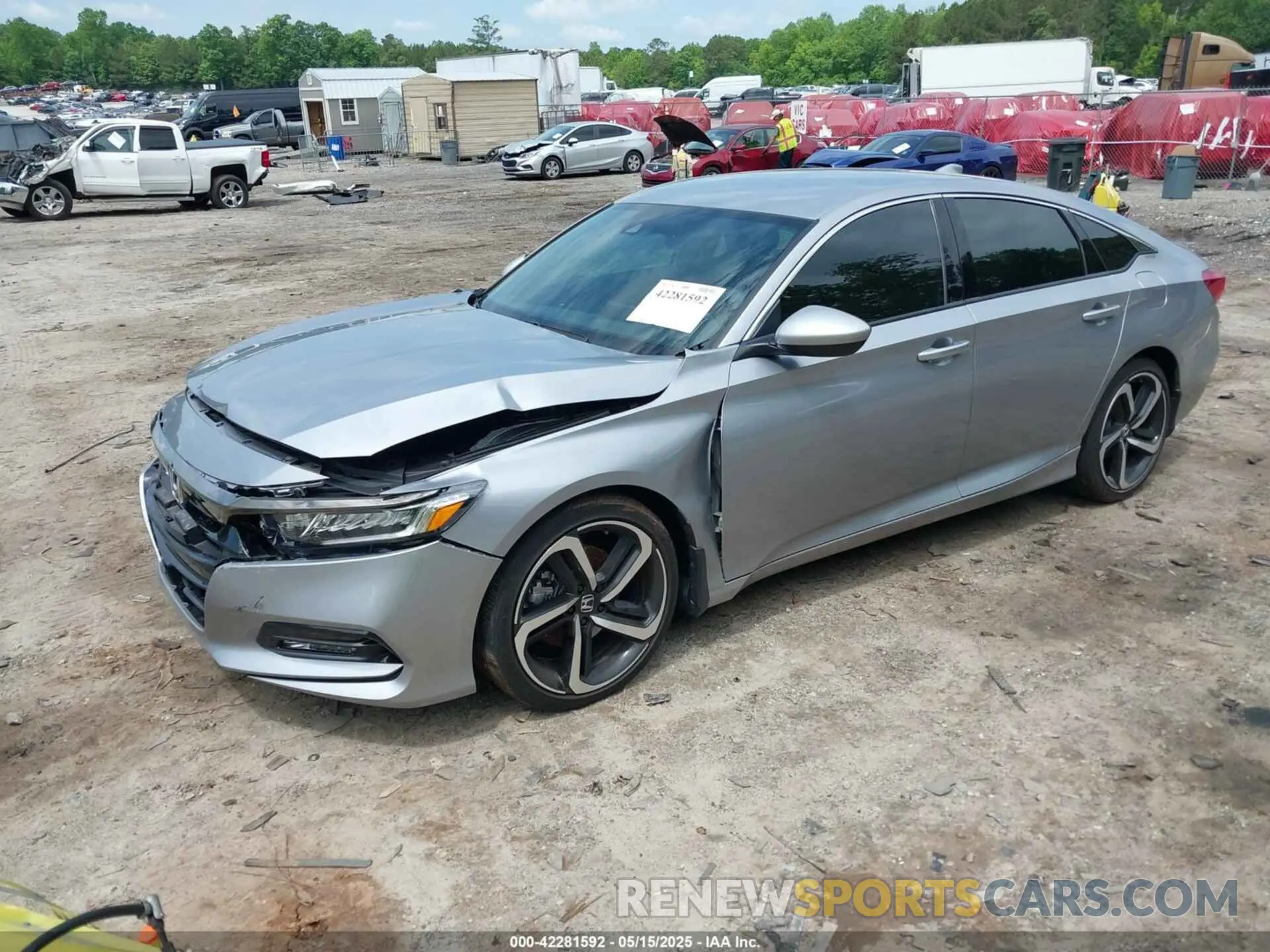 2 fotografías del automóvil dañado 1HGCV1F31LA135235 HONDA ACCORD 2020