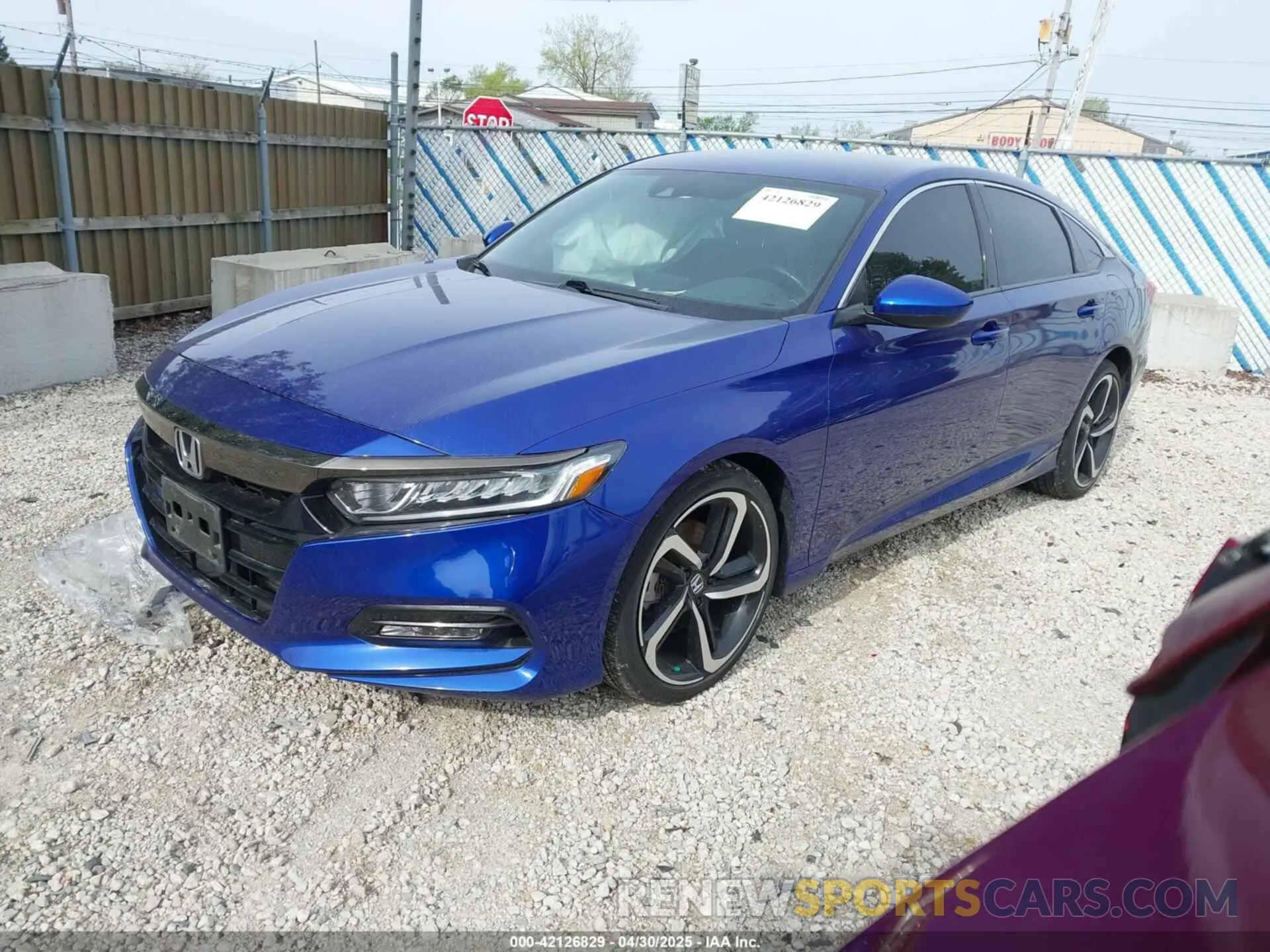 2 fotografías del automóvil dañado 1HGCV1F32LA032972 HONDA ACCORD 2020