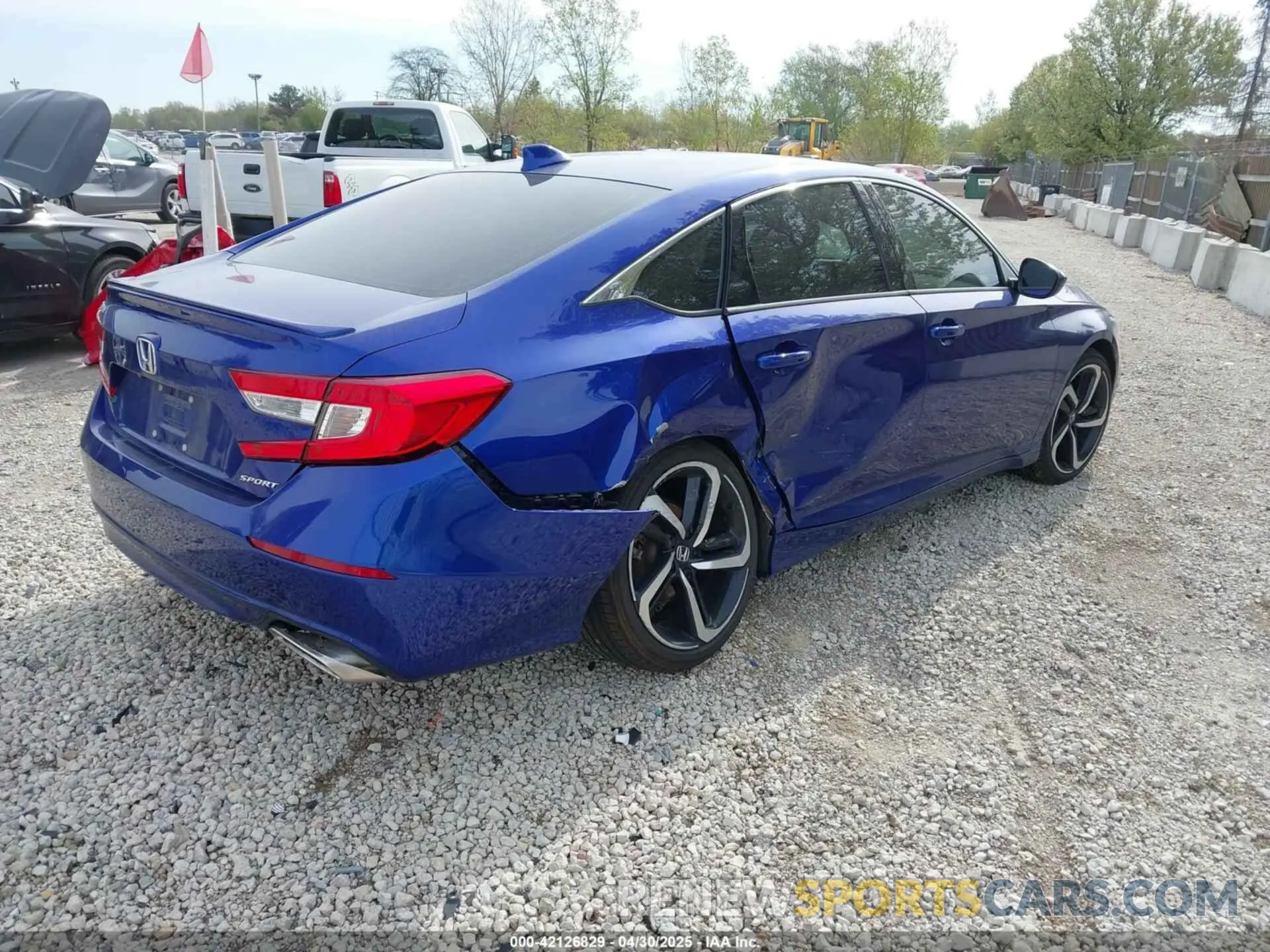 4 fotografías del automóvil dañado 1HGCV1F32LA032972 HONDA ACCORD 2020