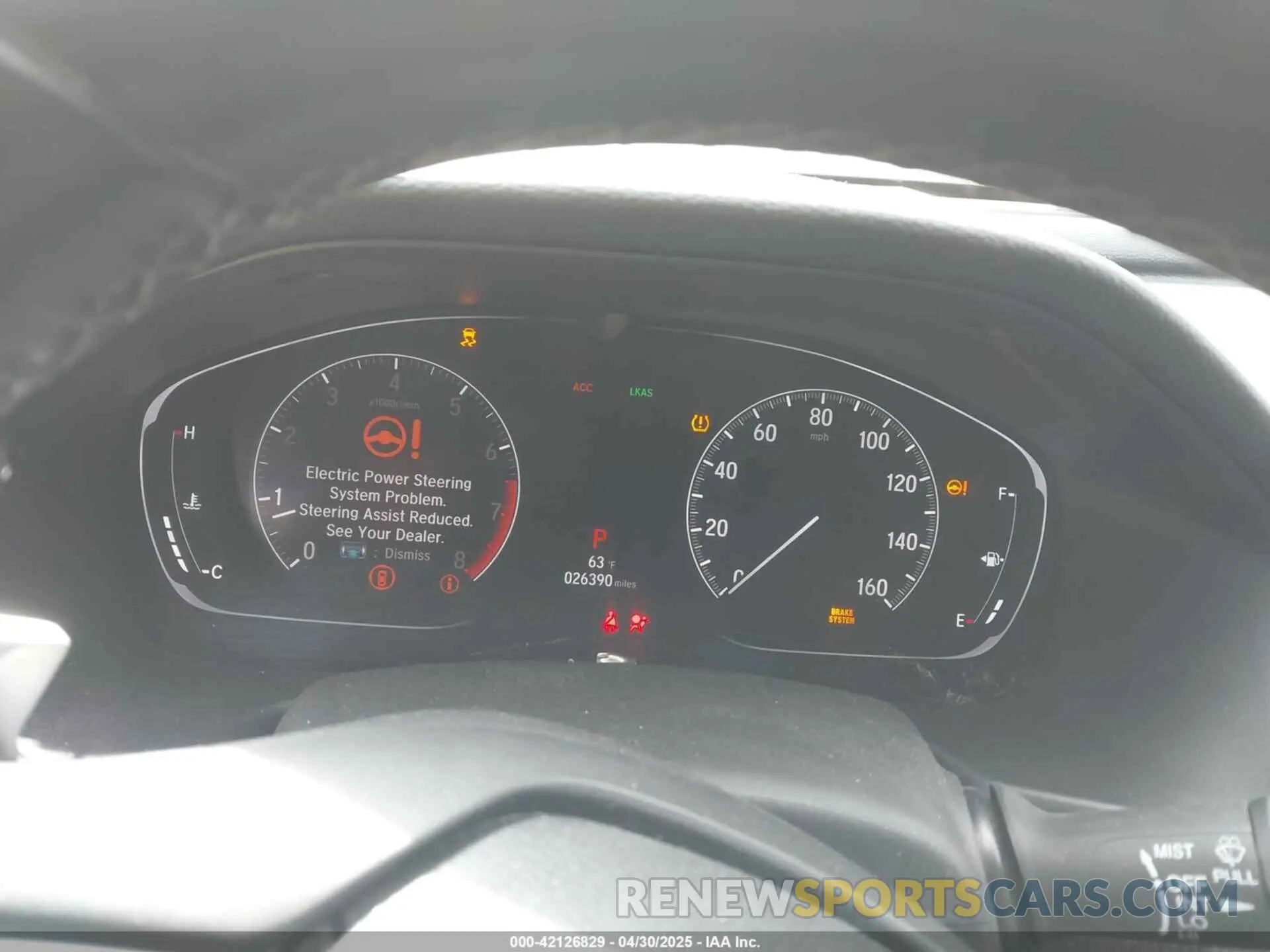 7 fotografías del automóvil dañado 1HGCV1F32LA032972 HONDA ACCORD 2020