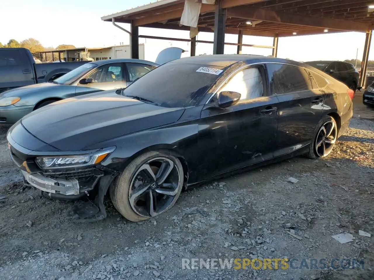 1 fotografías del automóvil dañado 1HGCV1F32LA067270 HONDA ACCORD 2020