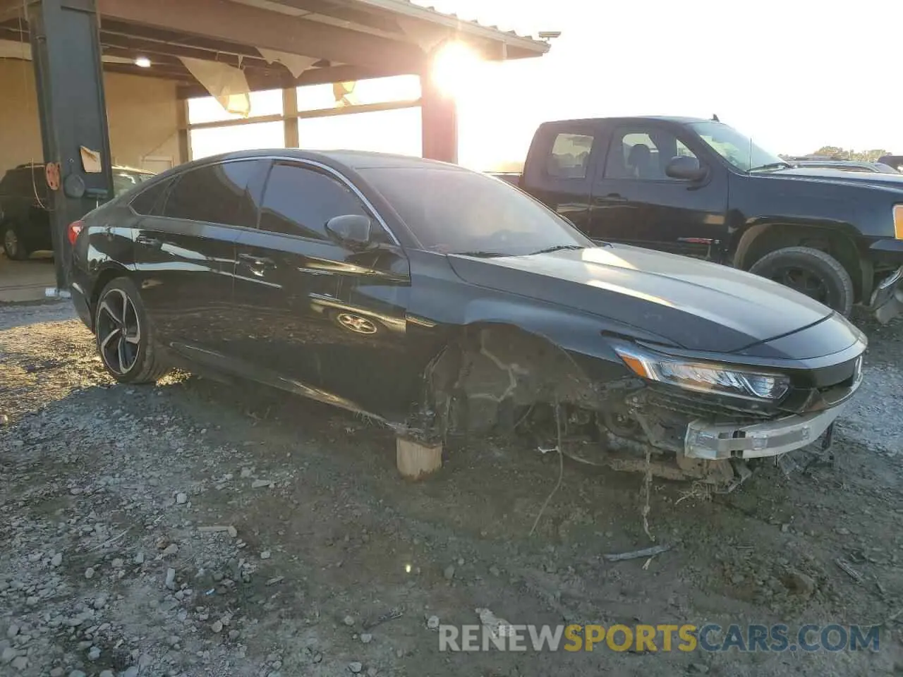 4 fotografías del automóvil dañado 1HGCV1F32LA067270 HONDA ACCORD 2020
