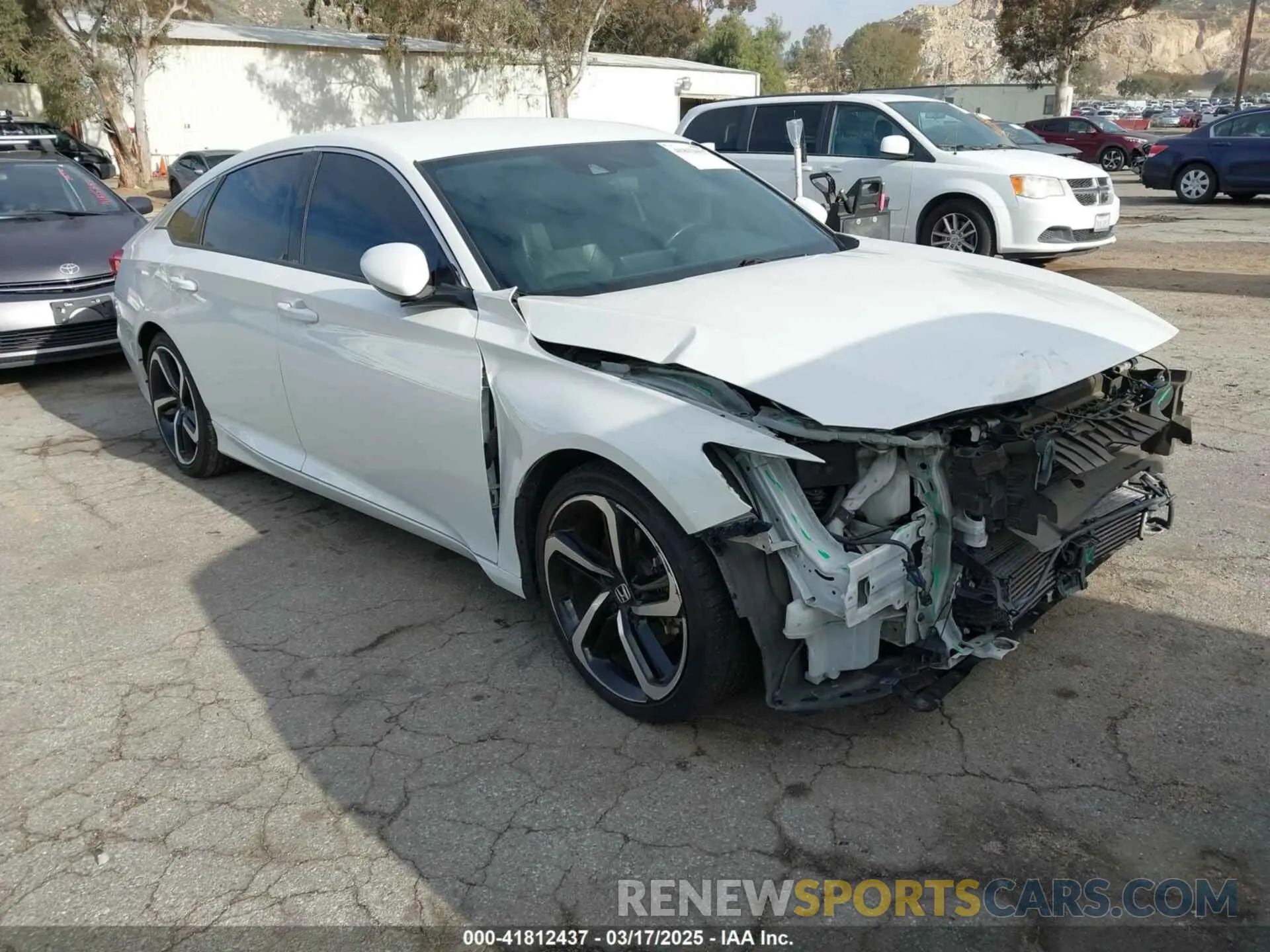1 fotografías del automóvil dañado 1HGCV1F32LA080276 HONDA ACCORD 2020