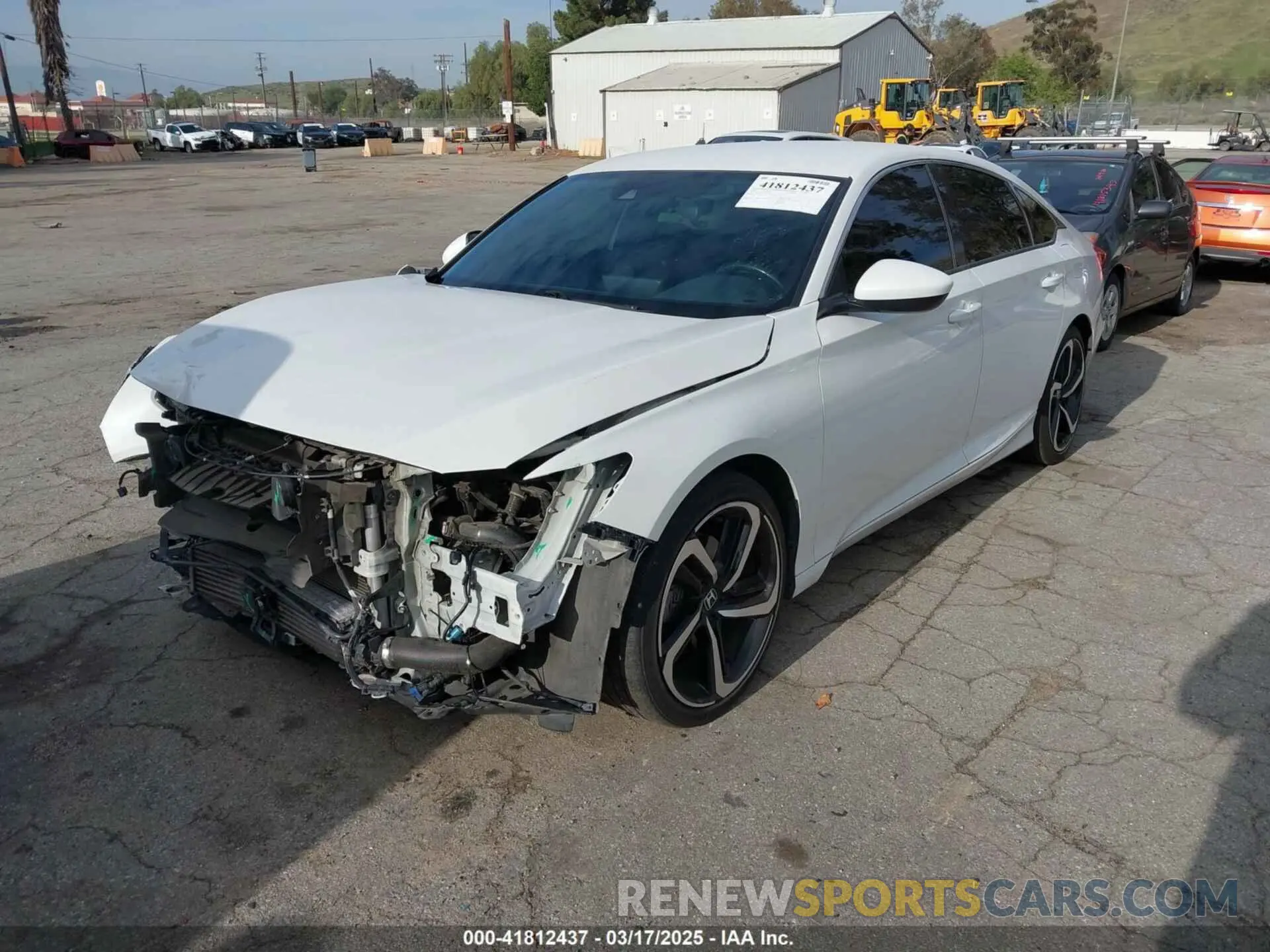 2 fotografías del automóvil dañado 1HGCV1F32LA080276 HONDA ACCORD 2020