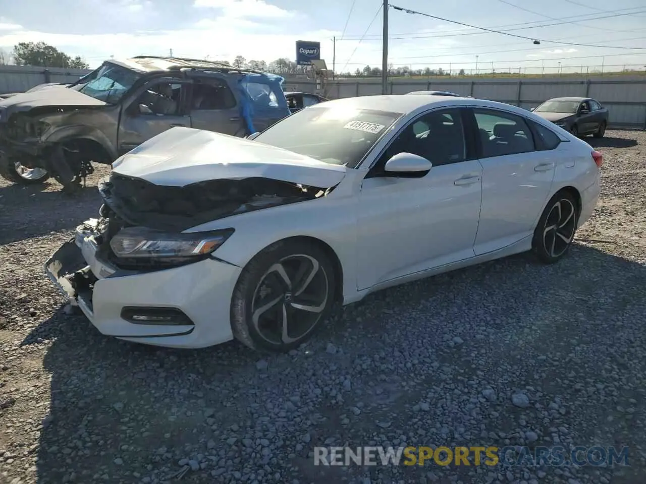 1 fotografías del automóvil dañado 1HGCV1F32LA089186 HONDA ACCORD 2020