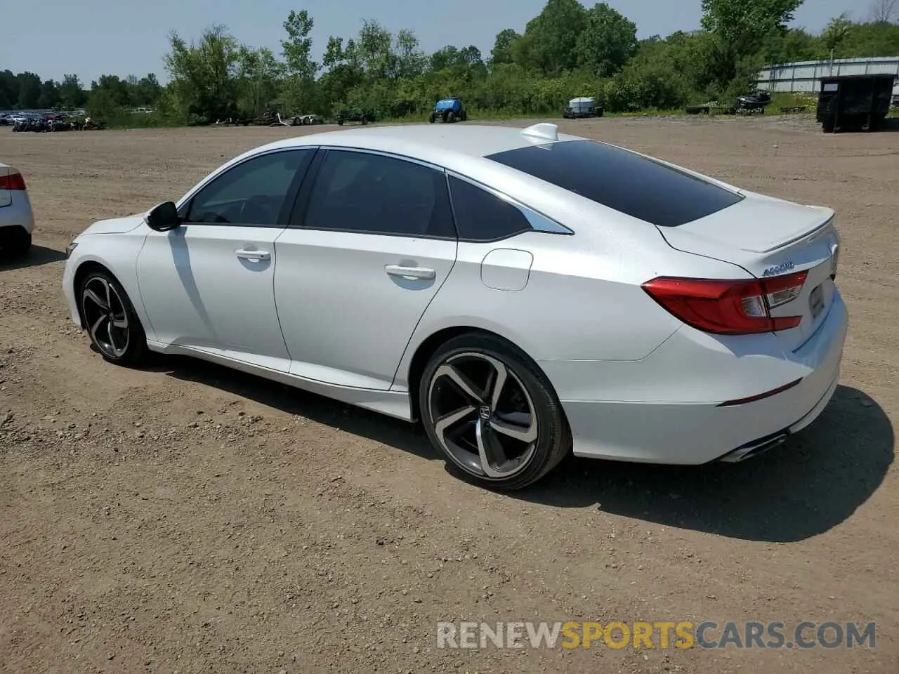 2 fotografías del automóvil dañado 1HGCV1F32LA134207 HONDA ACCORD 2020