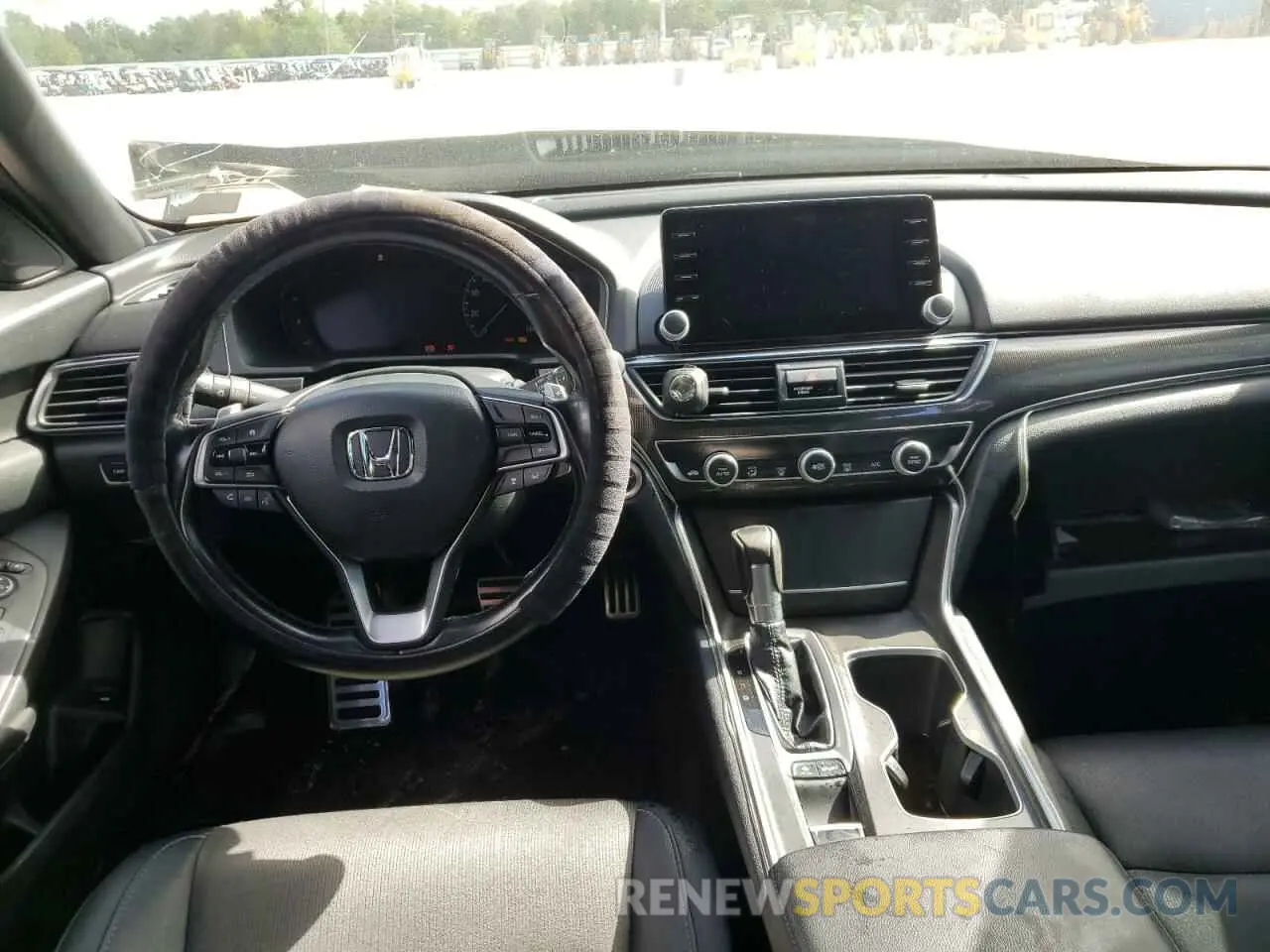 8 fotografías del automóvil dañado 1HGCV1F32LA139326 HONDA ACCORD 2020