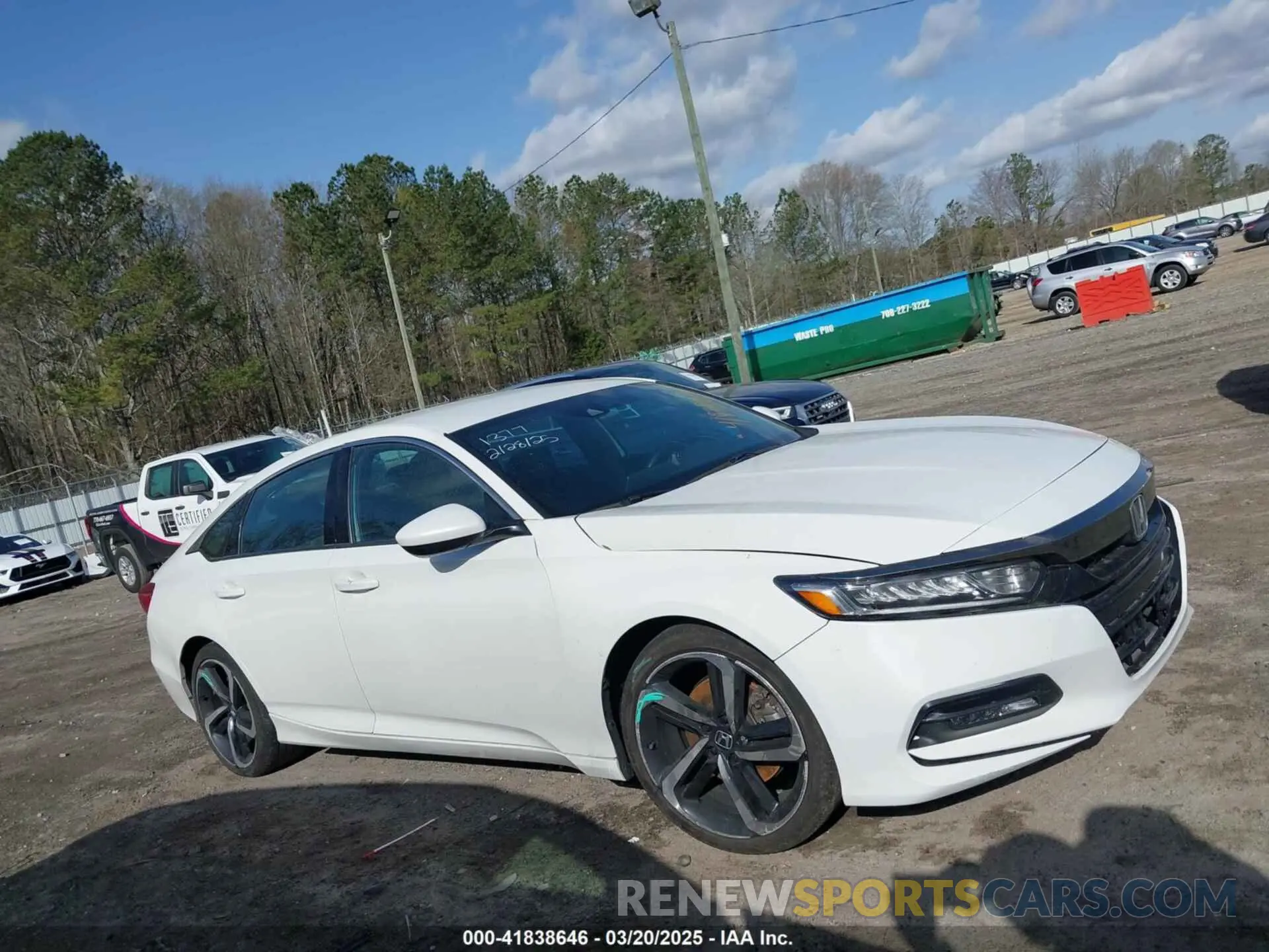 1 fotografías del automóvil dañado 1HGCV1F32LA151377 HONDA ACCORD 2020