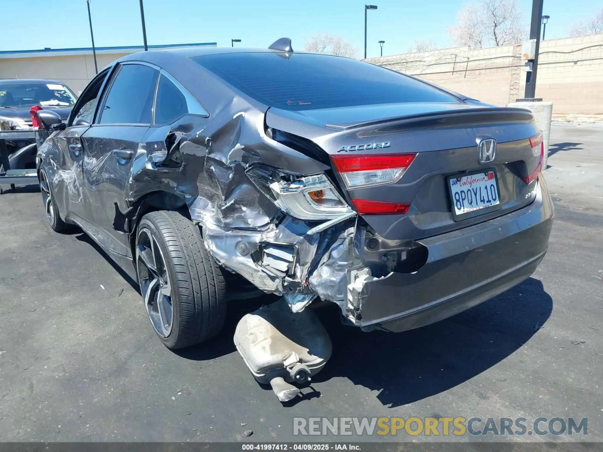 3 fotografías del automóvil dañado 1HGCV1F33LA002394 HONDA ACCORD 2020