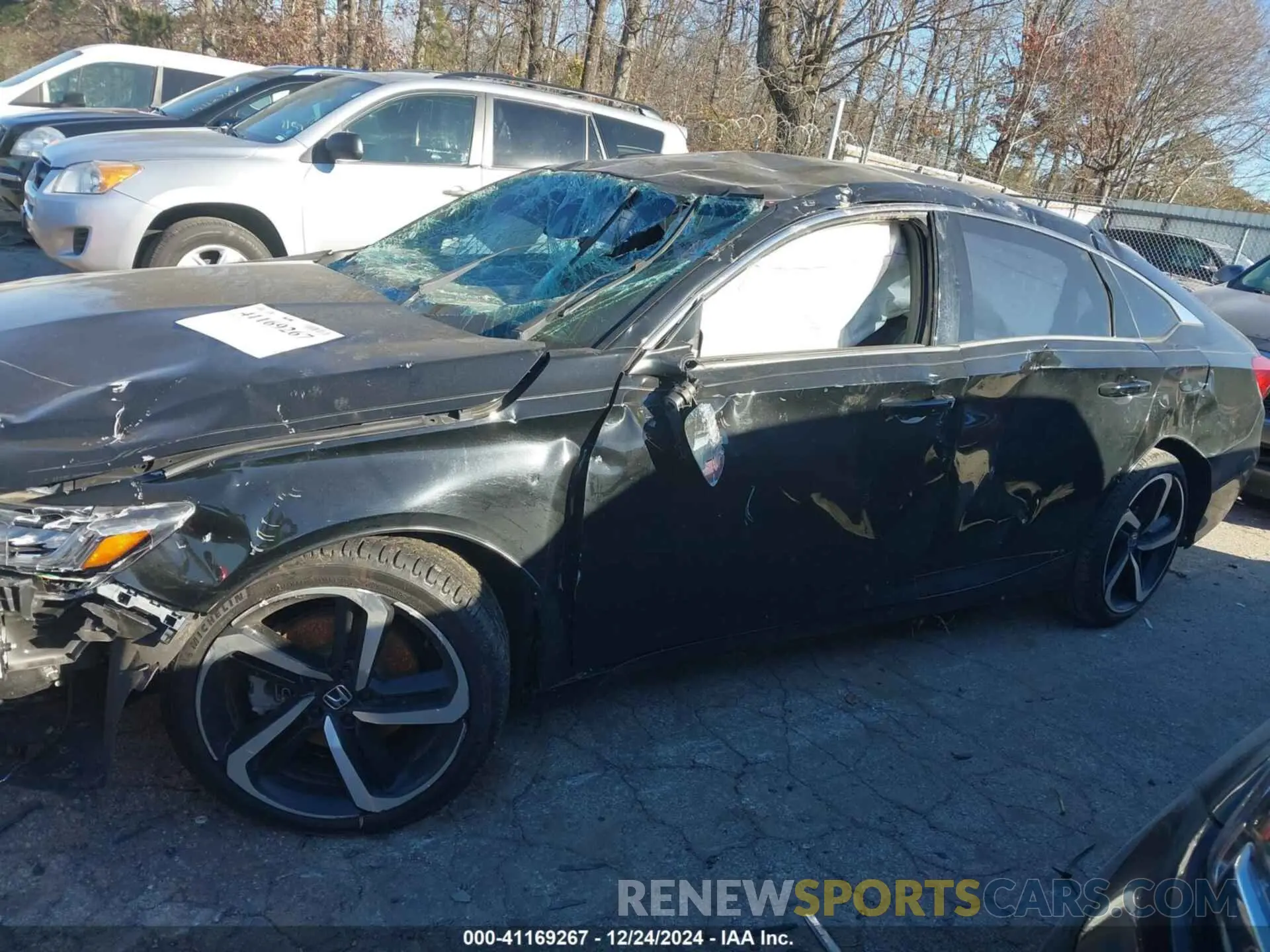13 fotografías del automóvil dañado 1HGCV1F33LA024377 HONDA ACCORD 2020