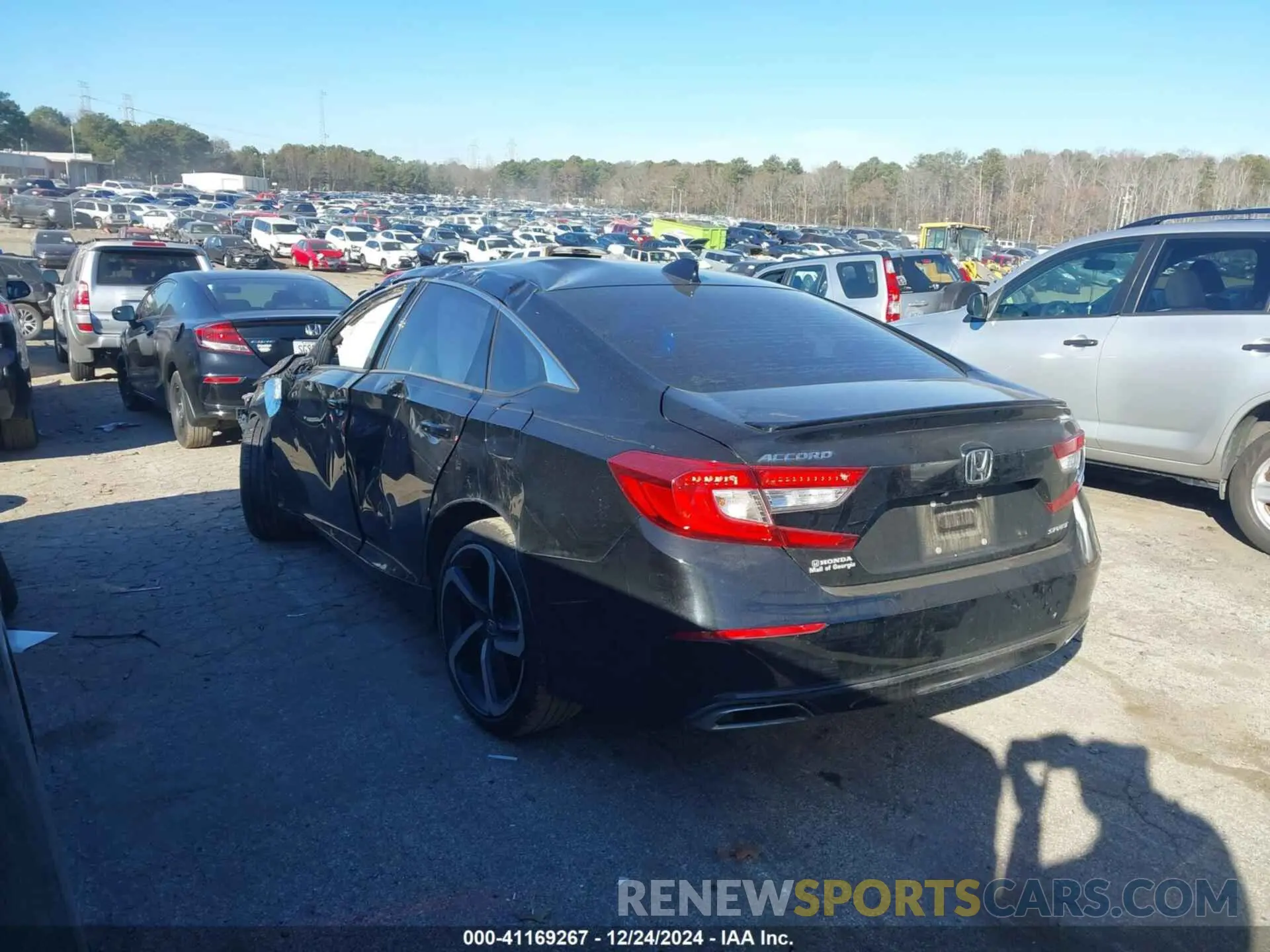 3 fotografías del automóvil dañado 1HGCV1F33LA024377 HONDA ACCORD 2020