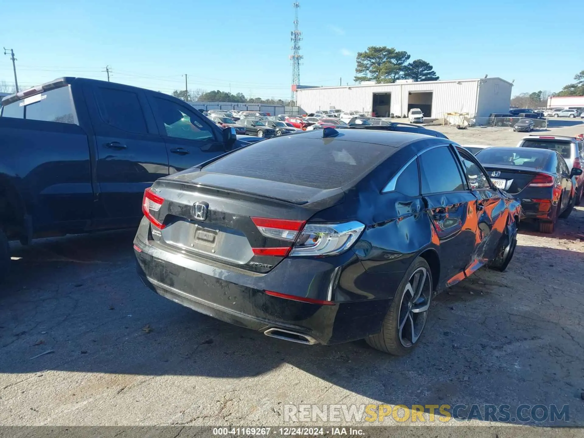 4 fotografías del automóvil dañado 1HGCV1F33LA024377 HONDA ACCORD 2020