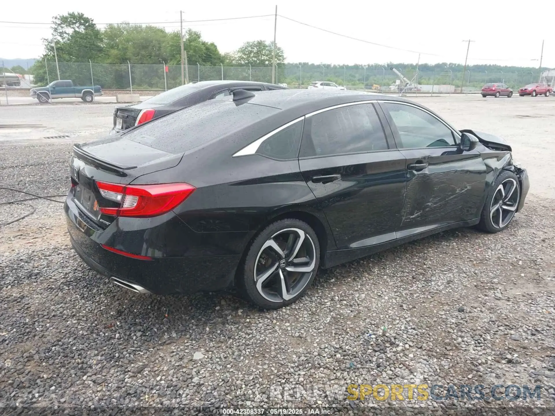 4 fotografías del automóvil dañado 1HGCV1F33LA042023 HONDA ACCORD 2020