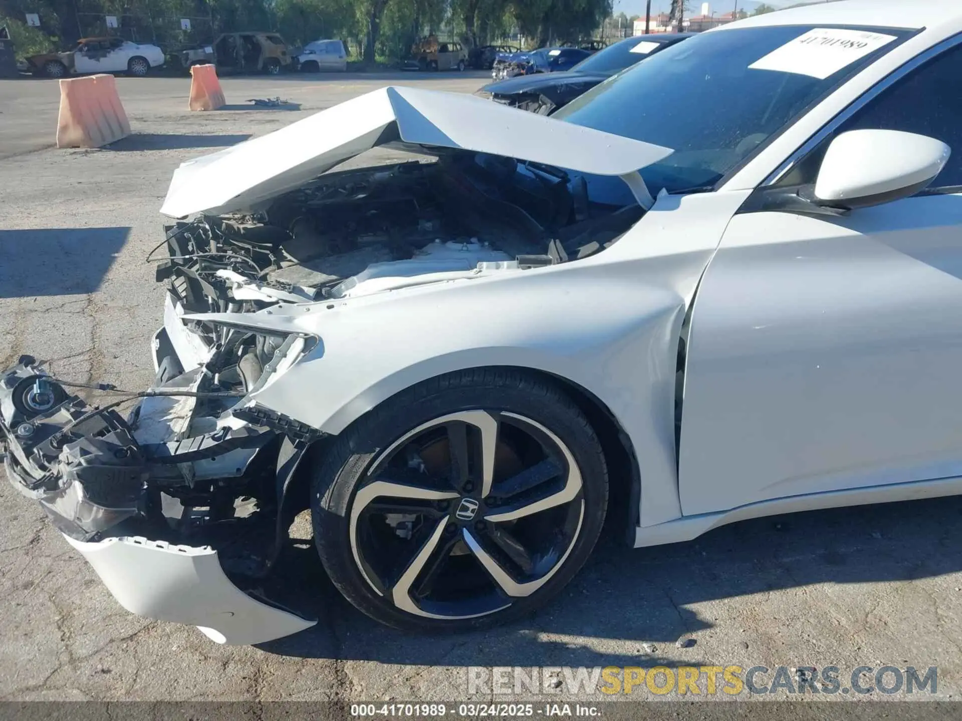 6 fotografías del automóvil dañado 1HGCV1F33LA074079 HONDA ACCORD 2020