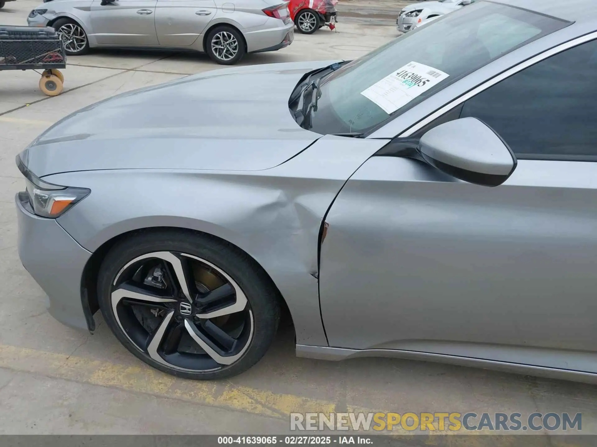 17 fotografías del automóvil dañado 1HGCV1F33LA101670 HONDA ACCORD 2020