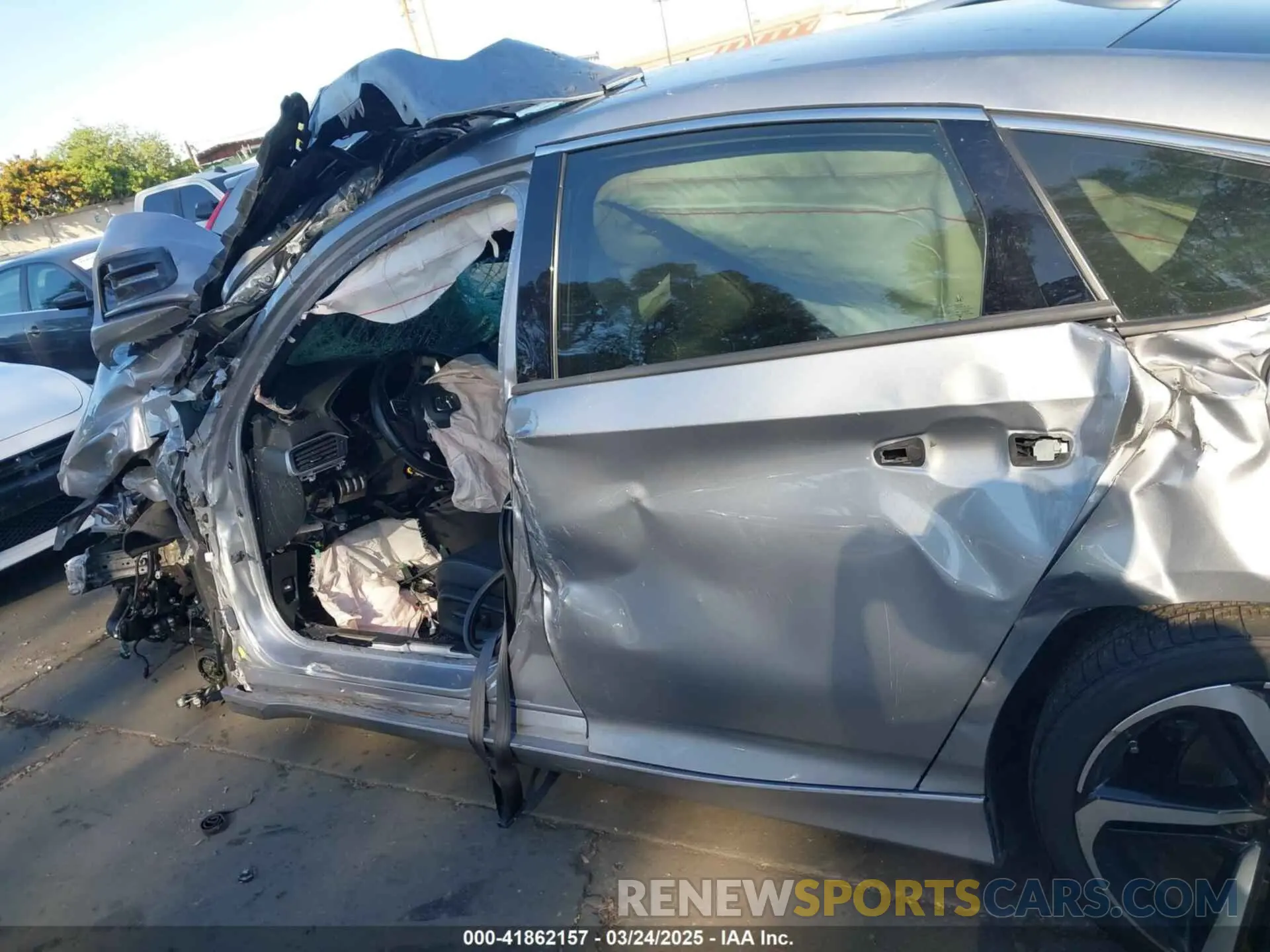 14 fotografías del automóvil dañado 1HGCV1F33LA125497 HONDA ACCORD 2020
