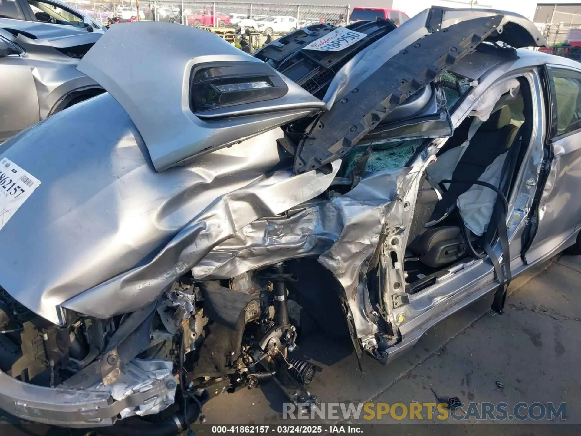 6 fotografías del automóvil dañado 1HGCV1F33LA125497 HONDA ACCORD 2020