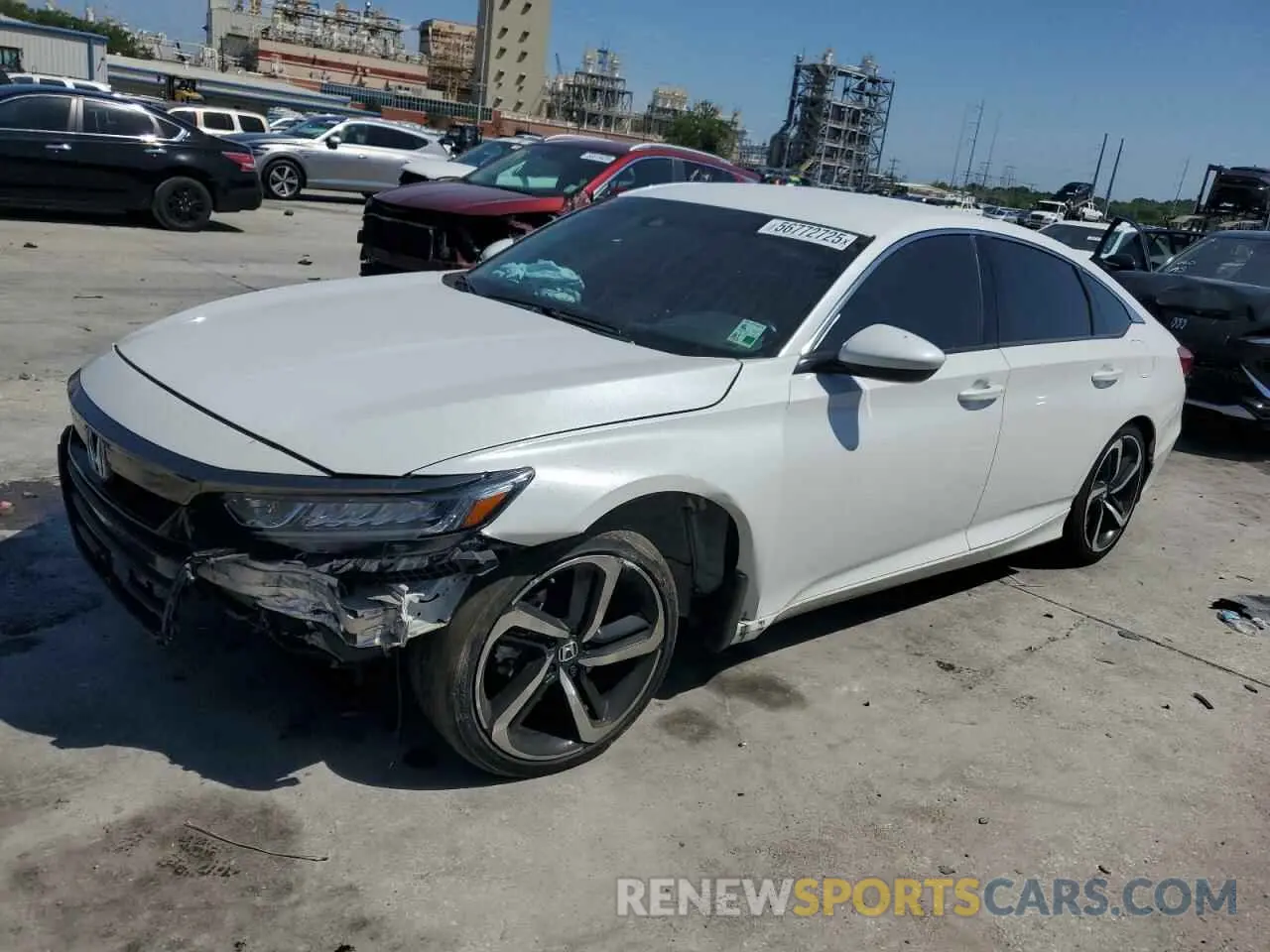 1 fotografías del automóvil dañado 1HGCV1F33LA136712 HONDA ACCORD 2020
