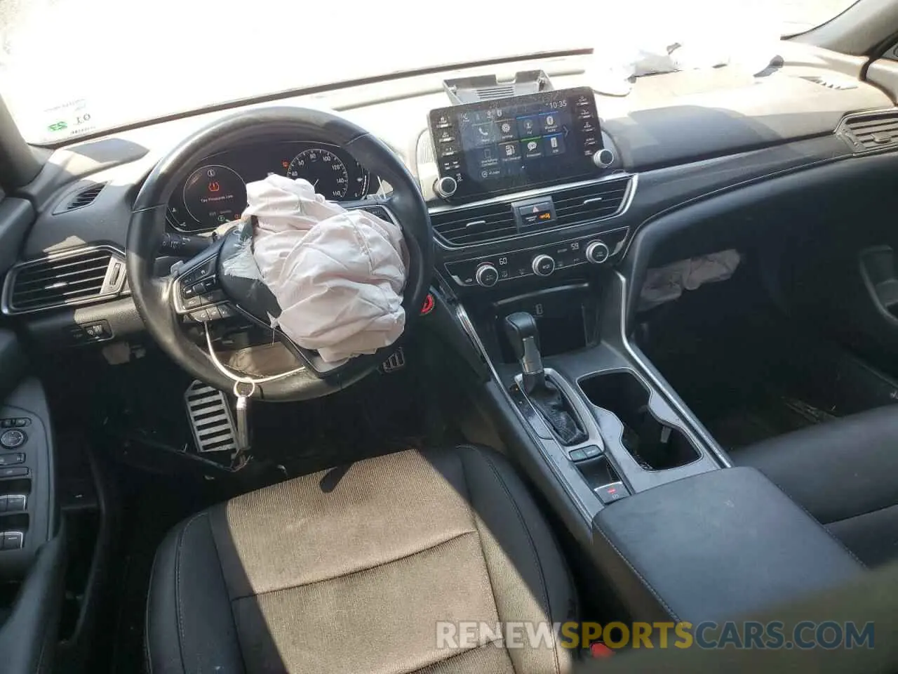 8 fotografías del automóvil dañado 1HGCV1F33LA136712 HONDA ACCORD 2020