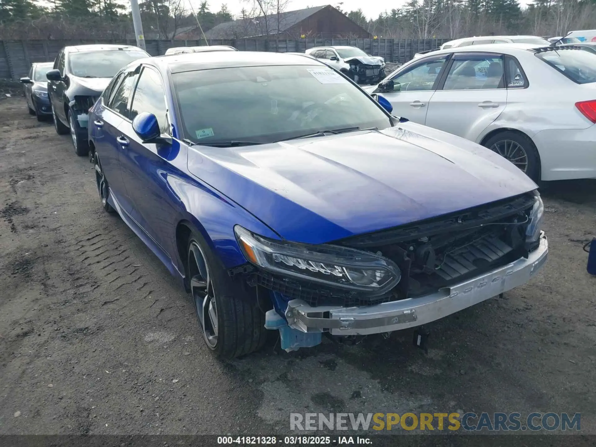 1 fotografías del automóvil dañado 1HGCV1F33LA145572 HONDA ACCORD 2020